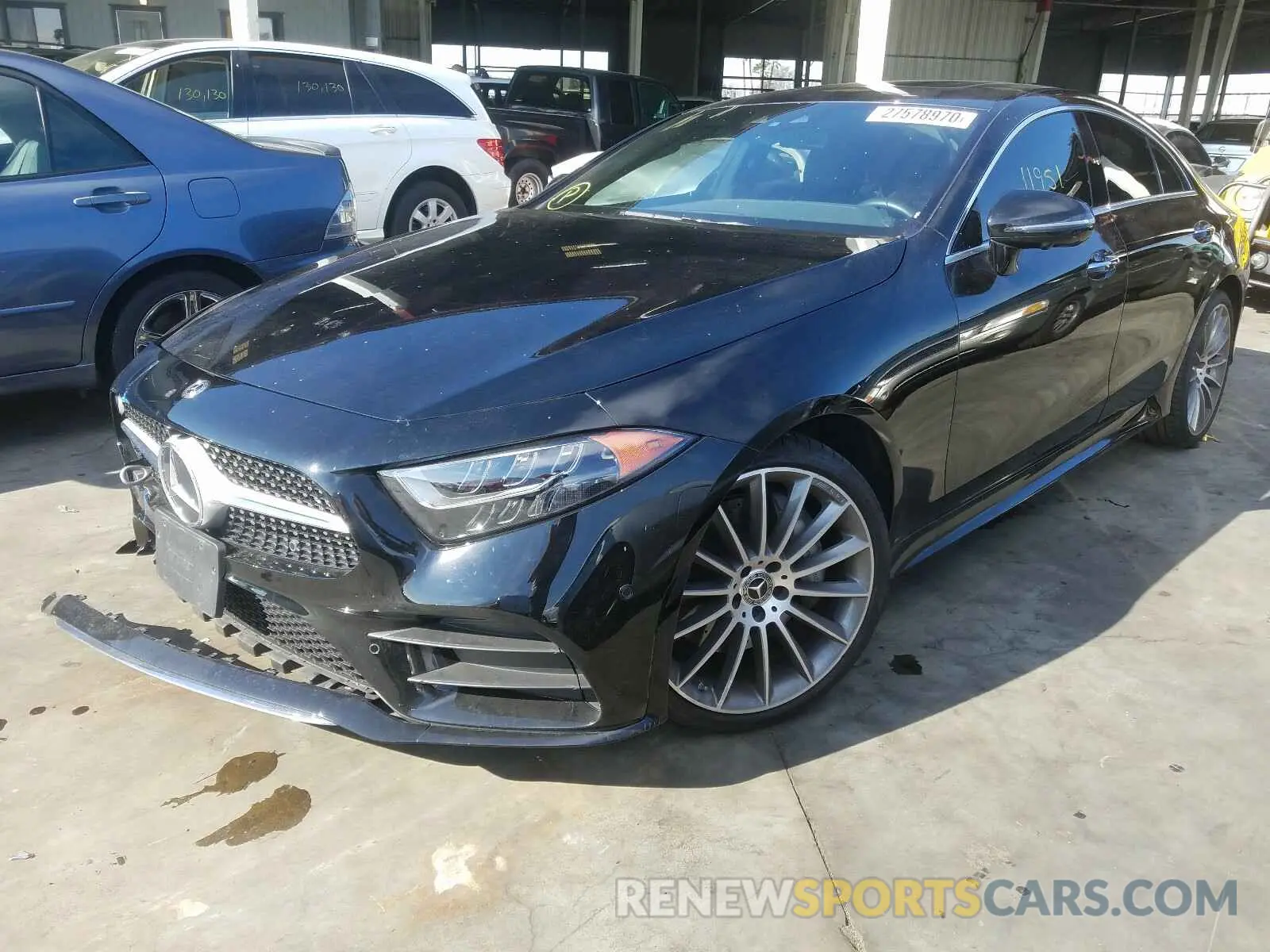 2 fotografías del automóvil dañado WDD2J5JB3KA034908 MERCEDES-BENZ CLS 450 2019