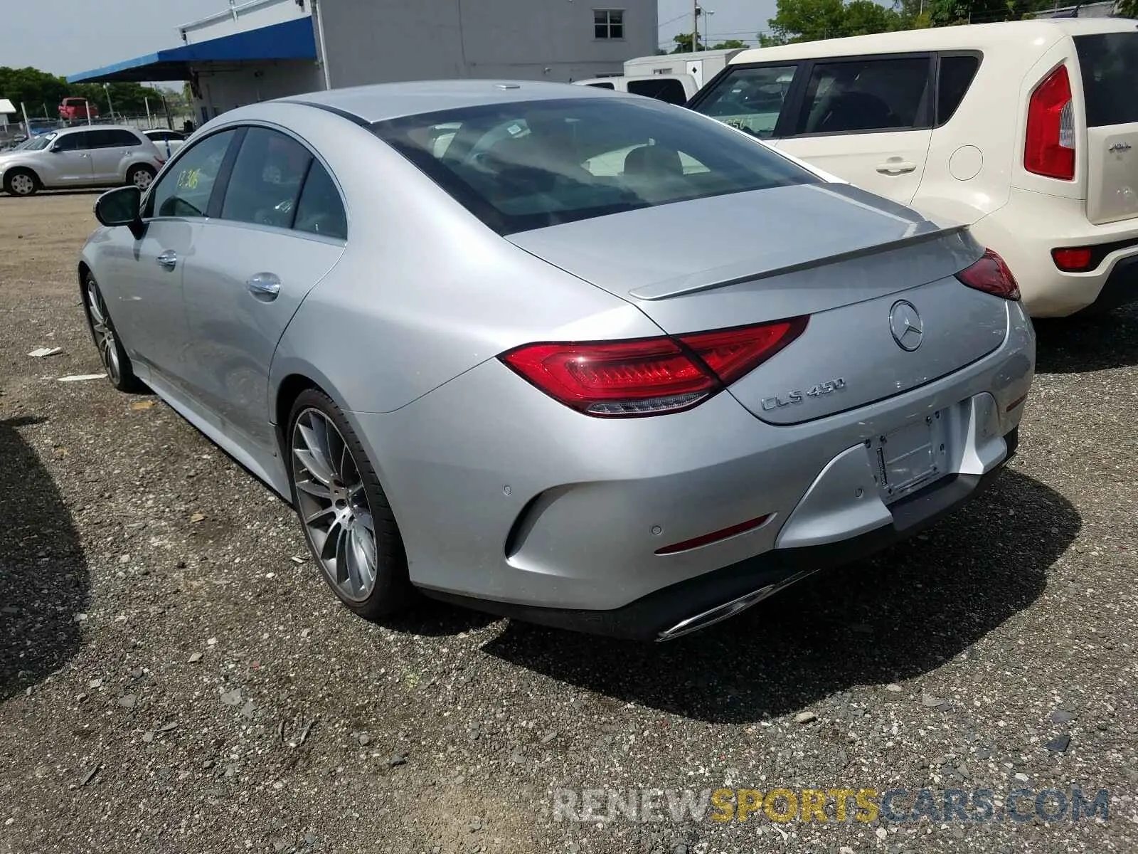 3 fotografías del automóvil dañado WDD2J5JB3KA035198 MERCEDES-BENZ CLS 450 2019
