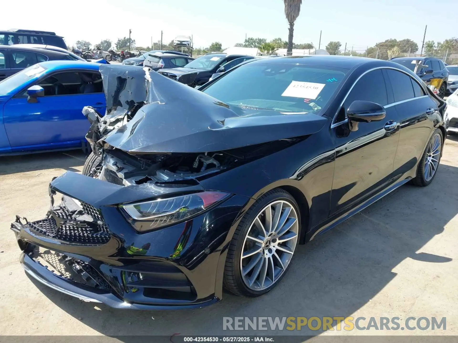 2 fotografías del automóvil dañado WDD2J5JB3KA036769 MERCEDES-BENZ CLS 450 2019