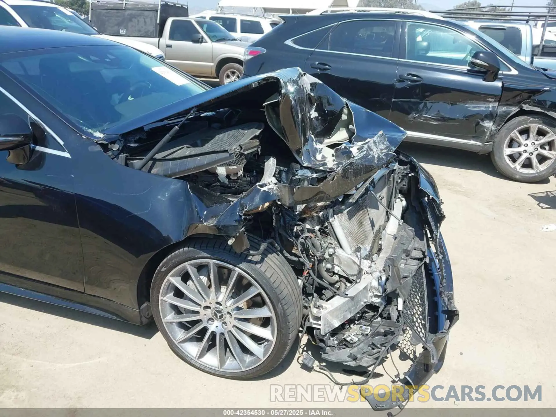 6 fotografías del automóvil dañado WDD2J5JB3KA036769 MERCEDES-BENZ CLS 450 2019