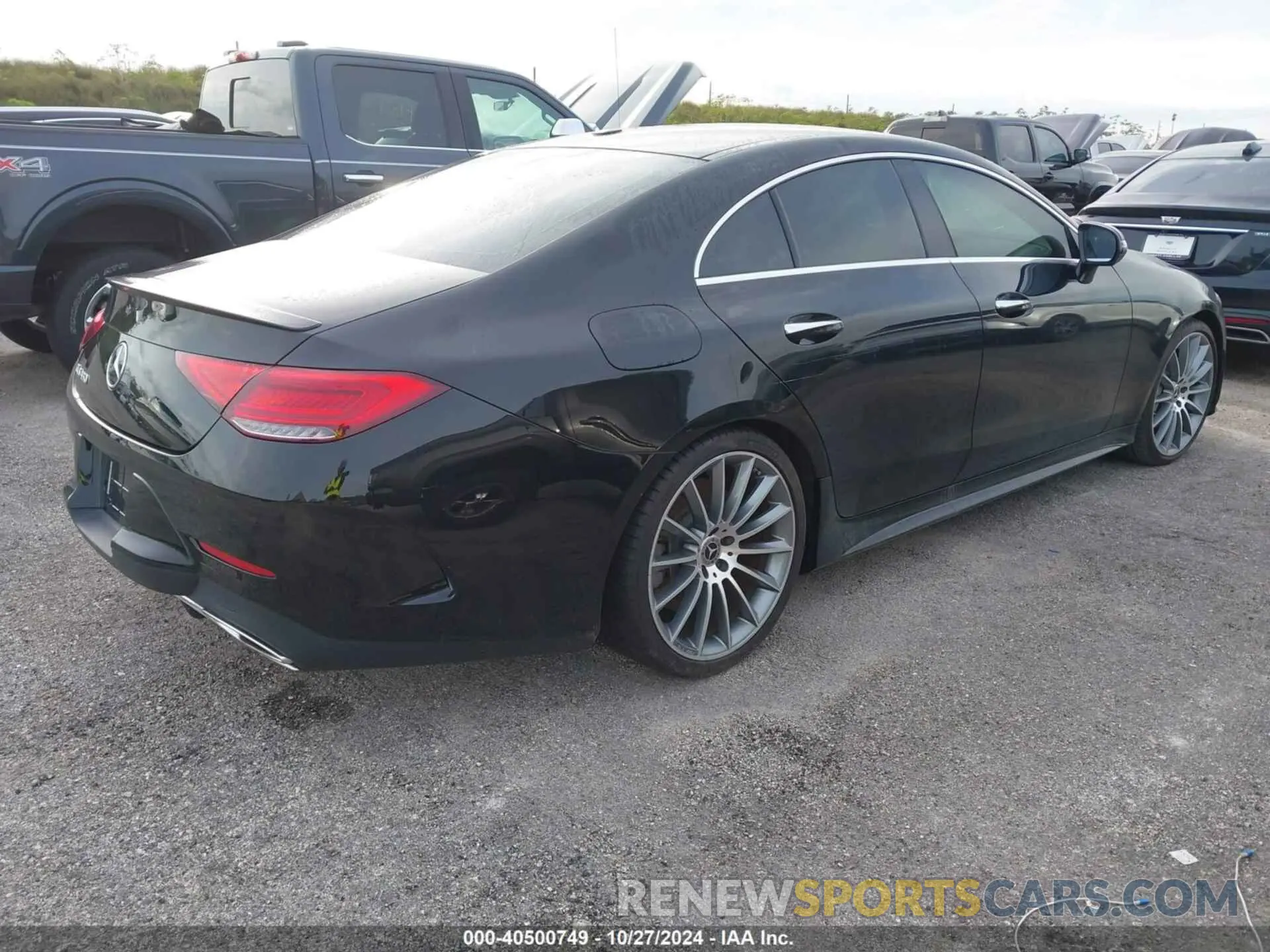 4 fotografías del automóvil dañado WDD2J5JB6KA027810 MERCEDES-BENZ CLS 450 2019