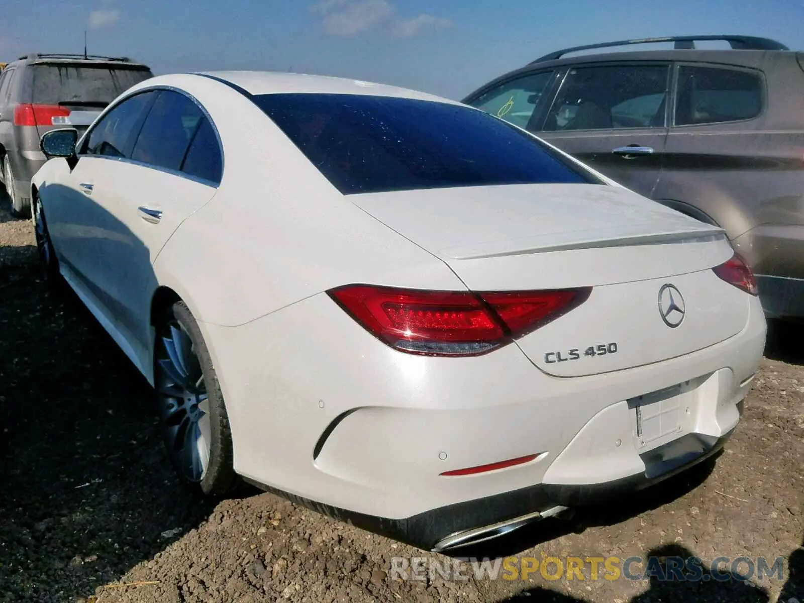 3 fotografías del automóvil dañado WDD2J5JB6KA027841 MERCEDES-BENZ CLS 450 2019
