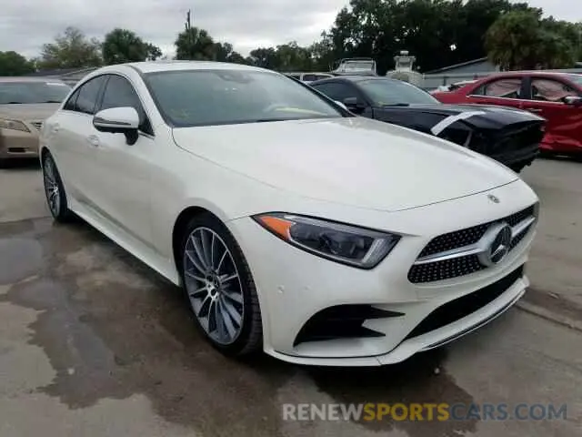 1 fotografías del automóvil dañado WDD2J5JB7KA014757 MERCEDES-BENZ CLS 450 2019