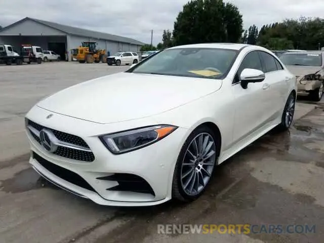 2 fotografías del automóvil dañado WDD2J5JB7KA014757 MERCEDES-BENZ CLS 450 2019