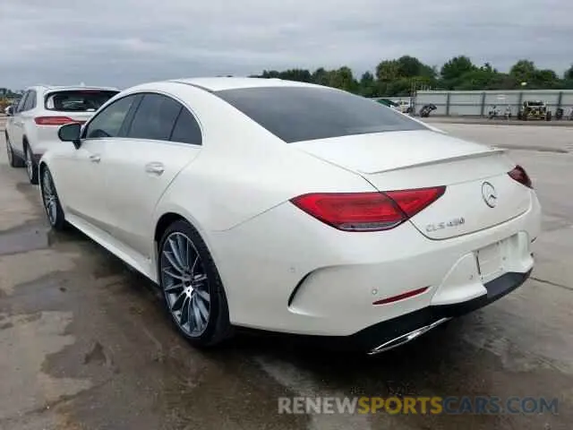 3 fotografías del automóvil dañado WDD2J5JB7KA014757 MERCEDES-BENZ CLS 450 2019
