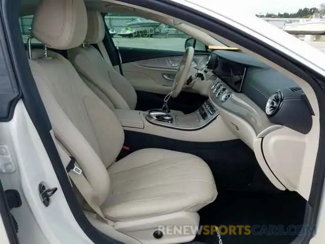 5 fotografías del automóvil dañado WDD2J5JB7KA014757 MERCEDES-BENZ CLS 450 2019