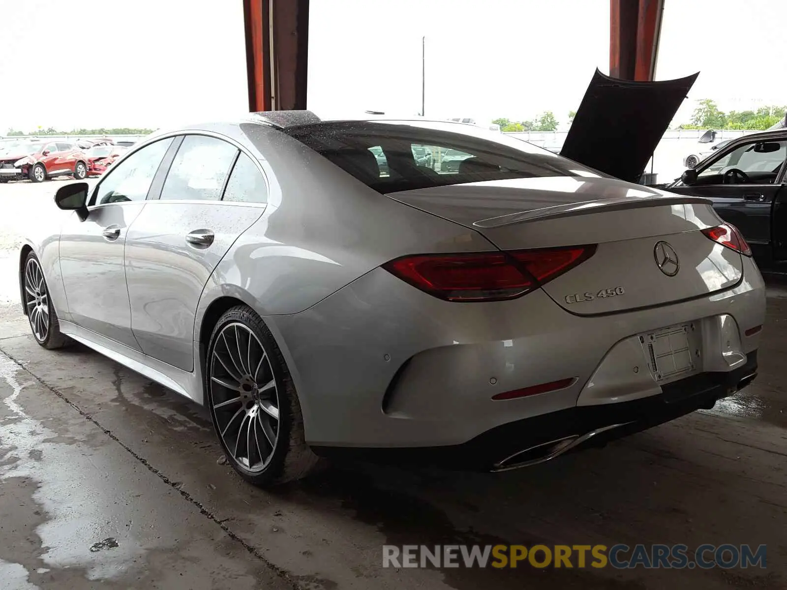 3 fotografías del automóvil dañado WDD2J5JB7KA034474 MERCEDES-BENZ CLS 450 2019