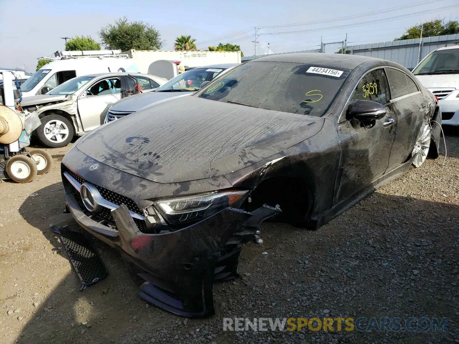 2 fotografías del automóvil dañado WDD2J5JB7KA035771 MERCEDES-BENZ CLS 450 2019