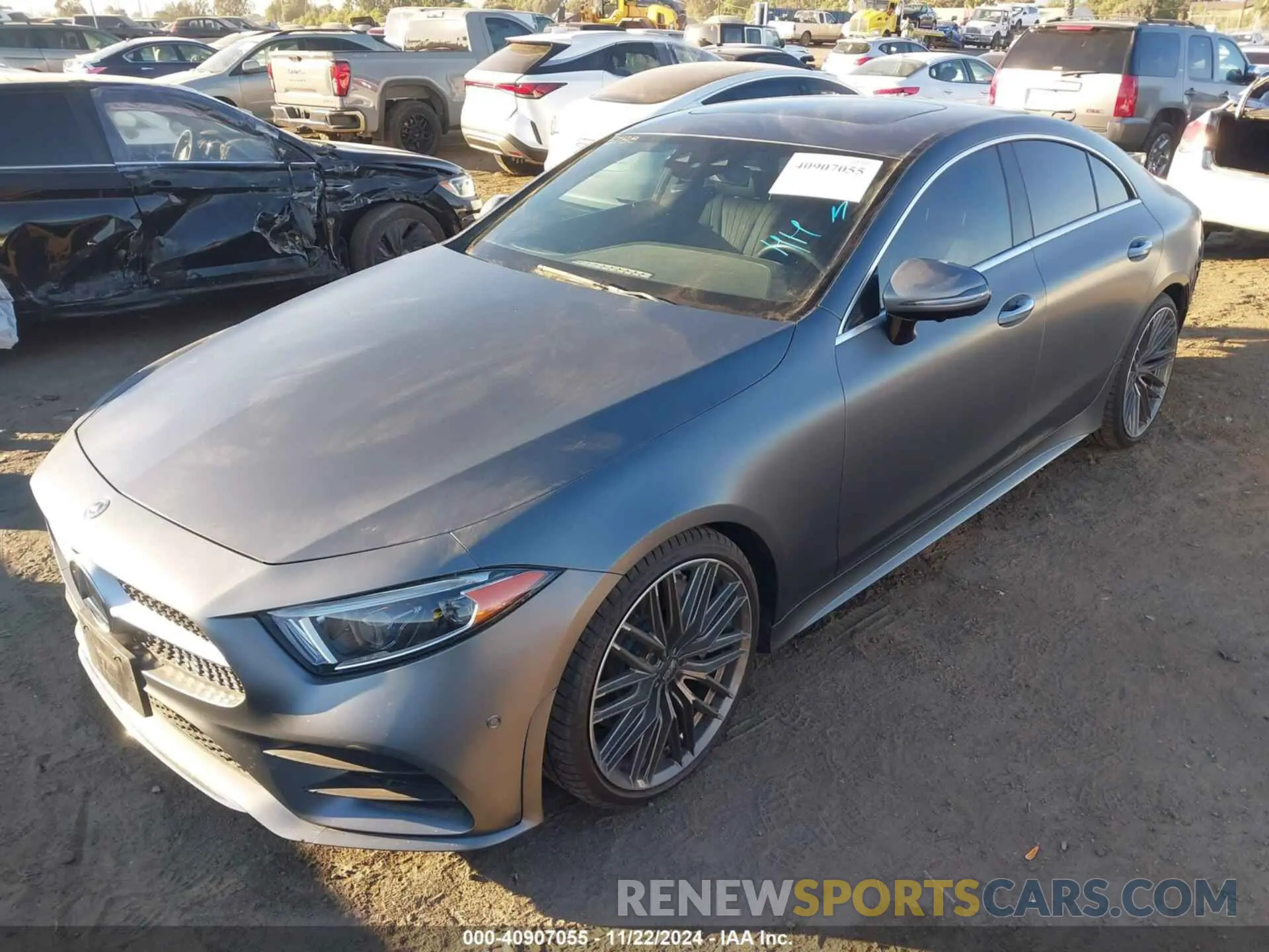 2 fotografías del automóvil dañado WDD2J5JB8KA008868 MERCEDES-BENZ CLS 450 2019