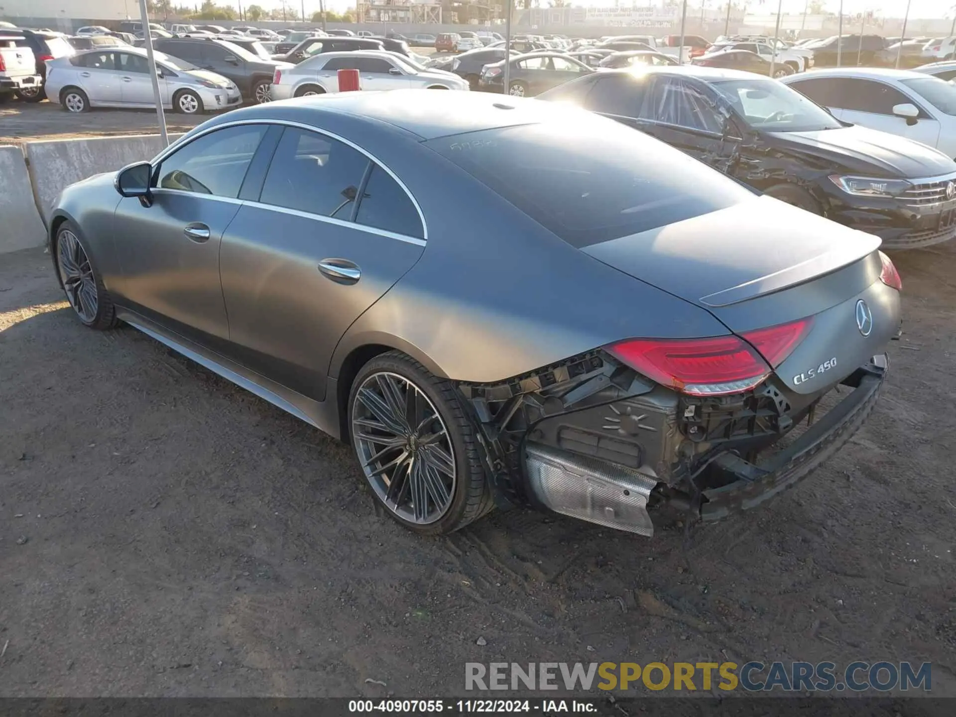 3 fotografías del automóvil dañado WDD2J5JB8KA008868 MERCEDES-BENZ CLS 450 2019