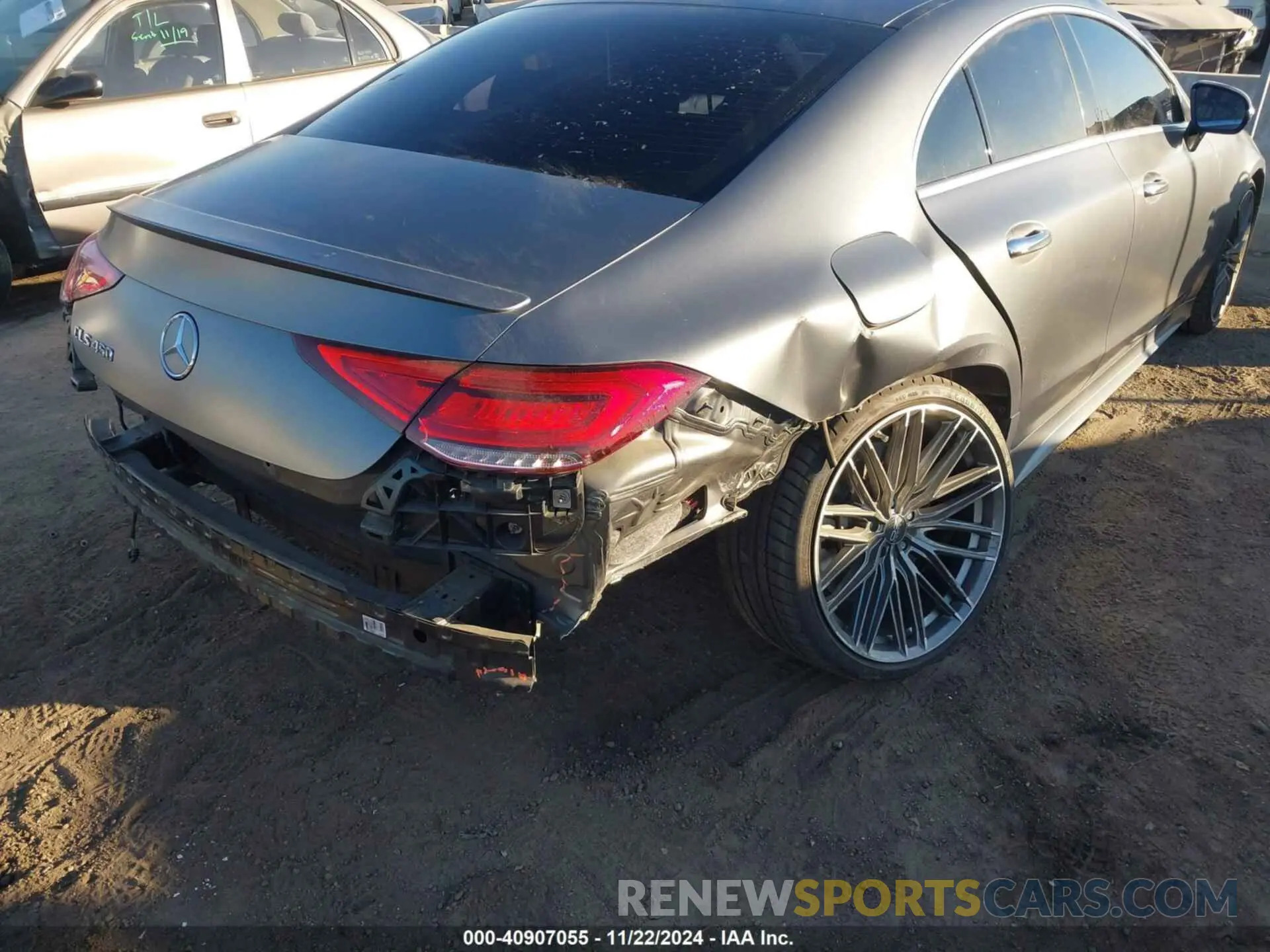 6 fotografías del automóvil dañado WDD2J5JB8KA008868 MERCEDES-BENZ CLS 450 2019