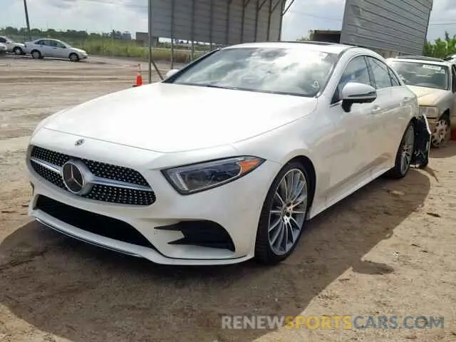 2 fotografías del automóvil dañado WDD2J5JB9KA027655 MERCEDES-BENZ CLS 450 2019