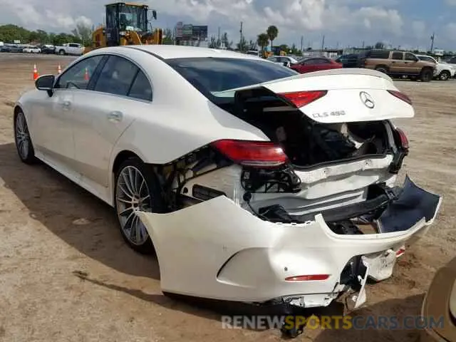 3 fotografías del automóvil dañado WDD2J5JB9KA027655 MERCEDES-BENZ CLS 450 2019