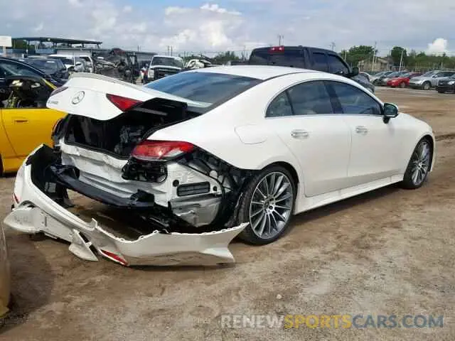 4 fotografías del automóvil dañado WDD2J5JB9KA027655 MERCEDES-BENZ CLS 450 2019