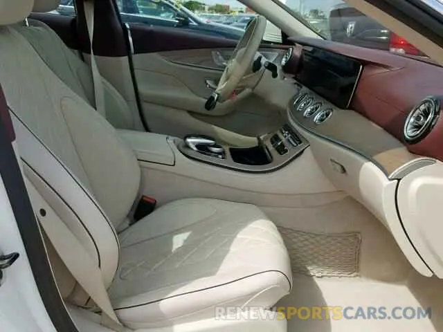 5 fotografías del automóvil dañado WDD2J5JB9KA027655 MERCEDES-BENZ CLS 450 2019