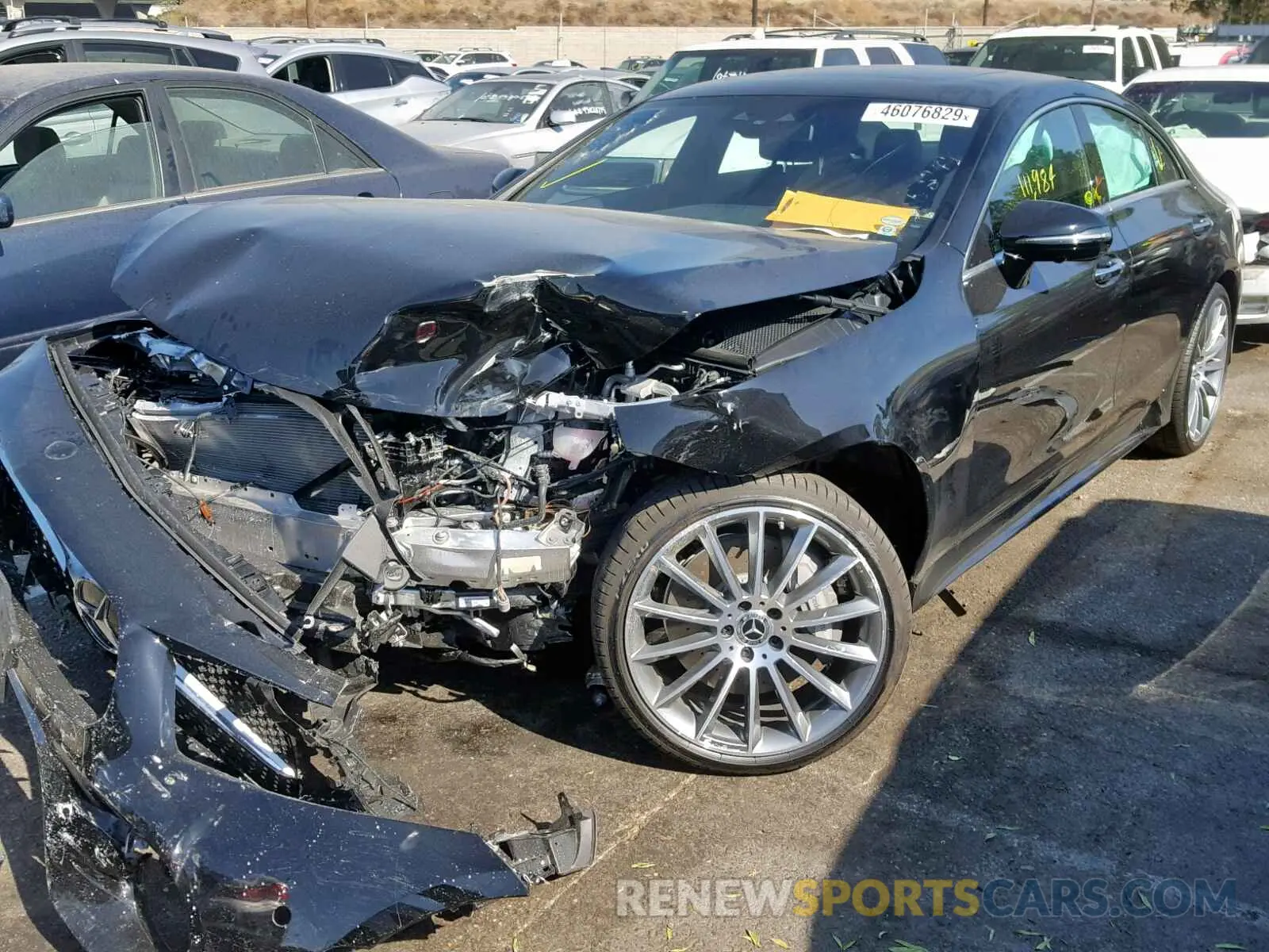 2 fotografías del automóvil dañado WDD2J5JB9KA040471 MERCEDES-BENZ CLS 450 2019
