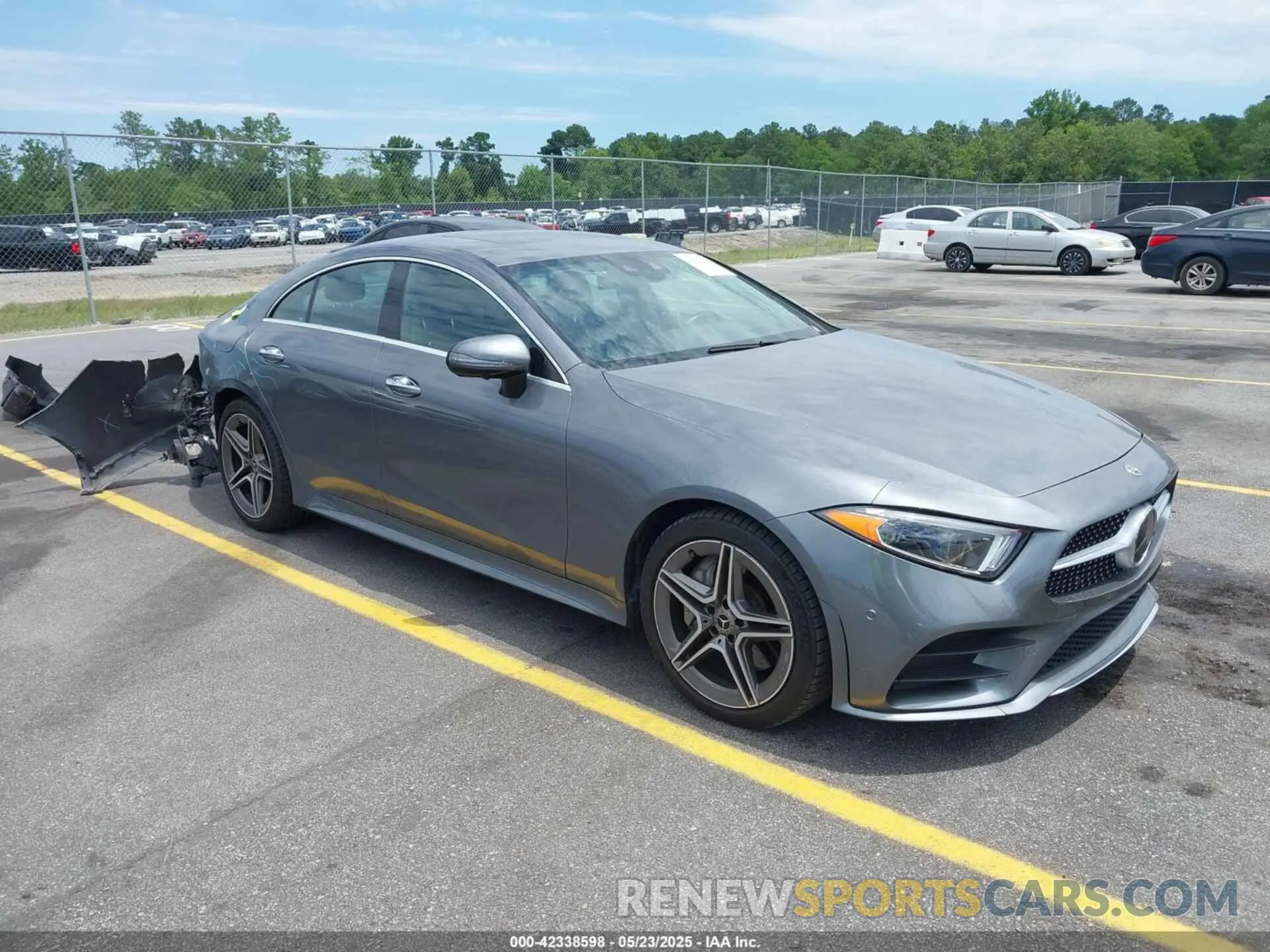 1 fotografías del automóvil dañado WDD2J5KB1KA019595 MERCEDES-BENZ CLS 450 2019