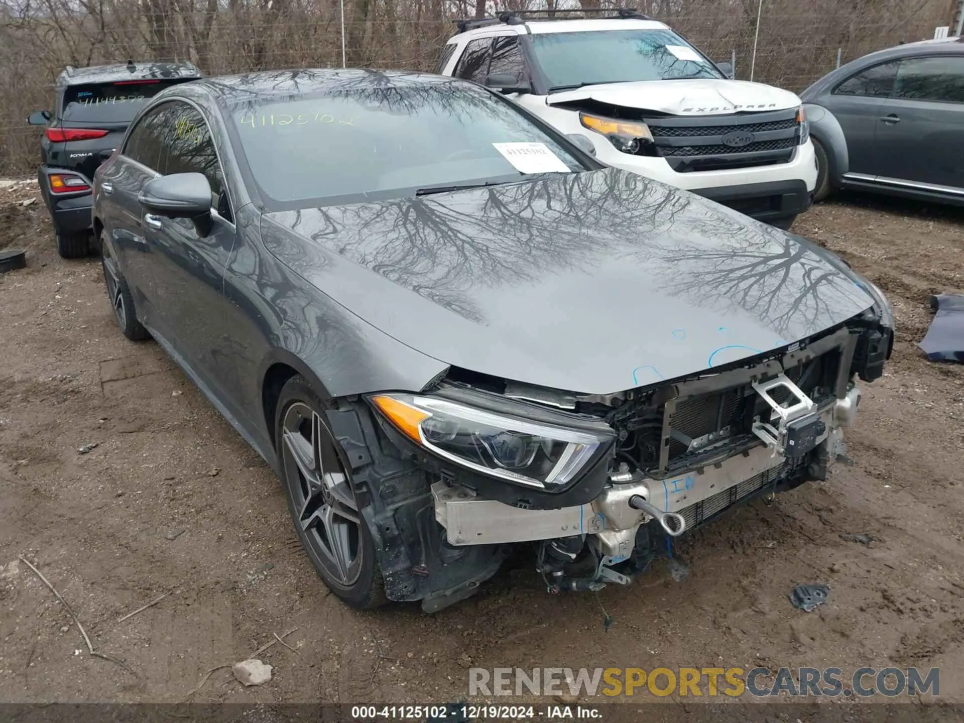 1 fotografías del automóvil dañado WDD2J5KB5KA035749 MERCEDES-BENZ CLS 450 2019