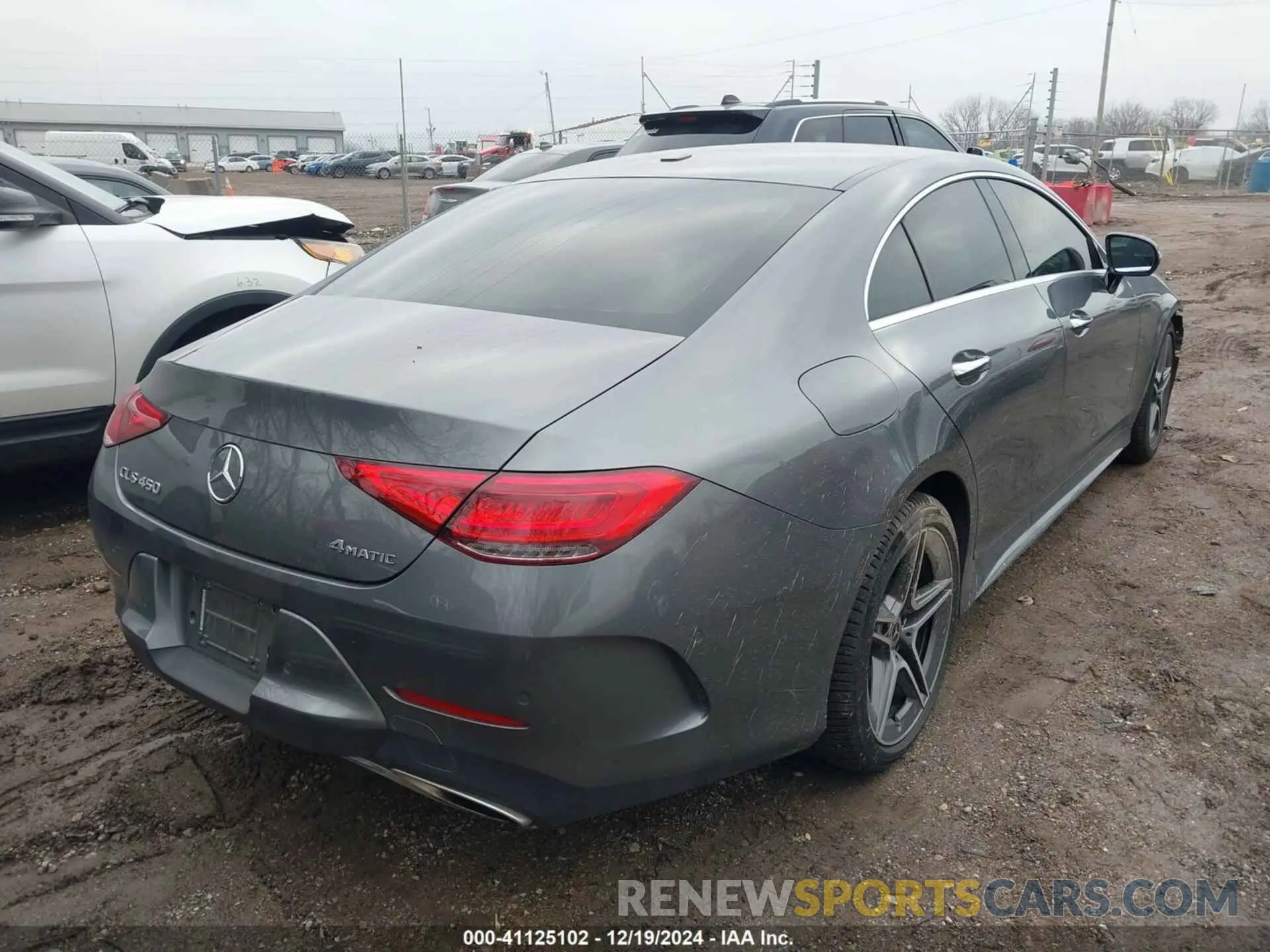4 fotografías del automóvil dañado WDD2J5KB5KA035749 MERCEDES-BENZ CLS 450 2019