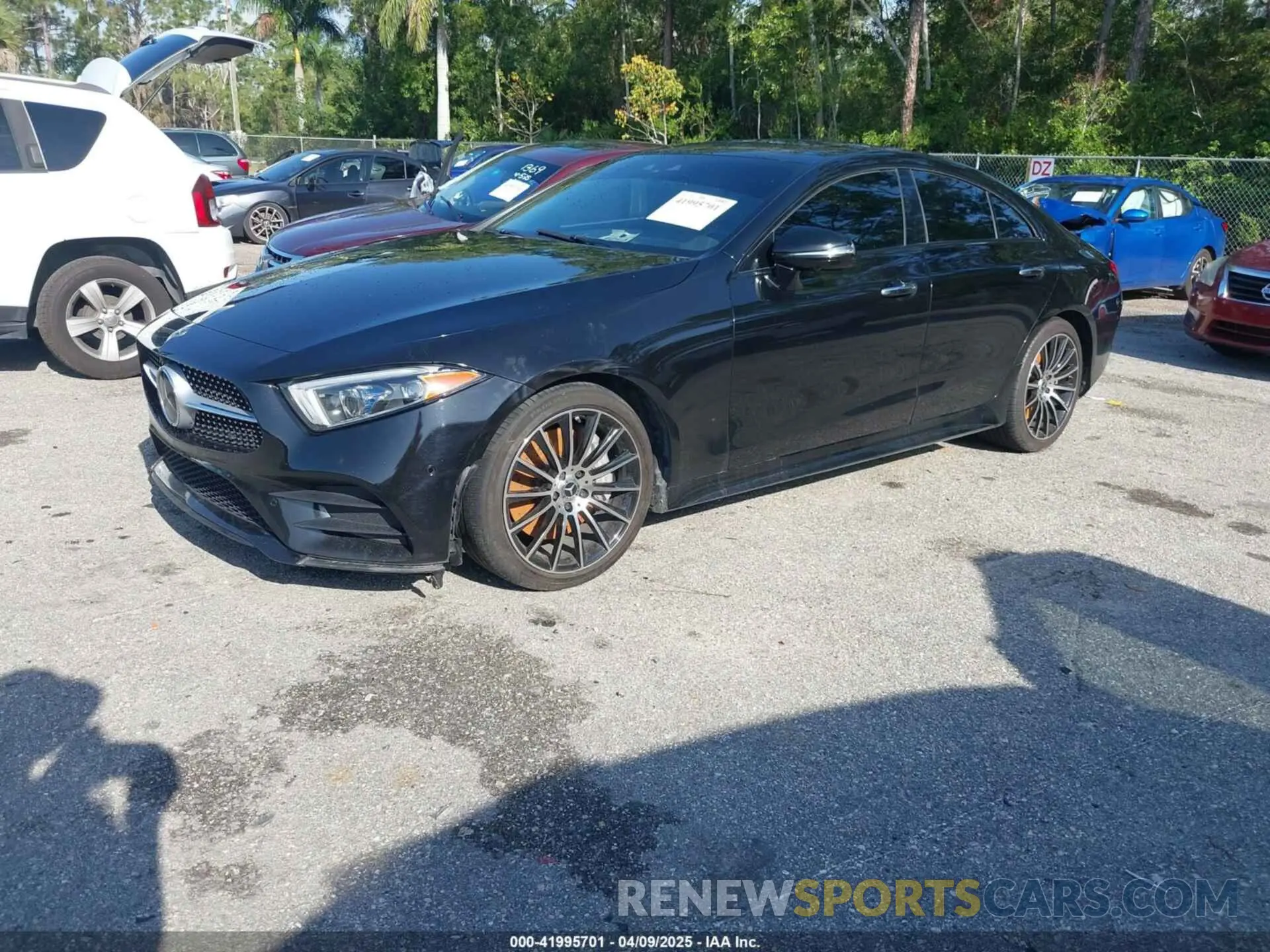 2 fotografías del automóvil dañado WDD2J5KB5KA041082 MERCEDES-BENZ CLS 450 2019