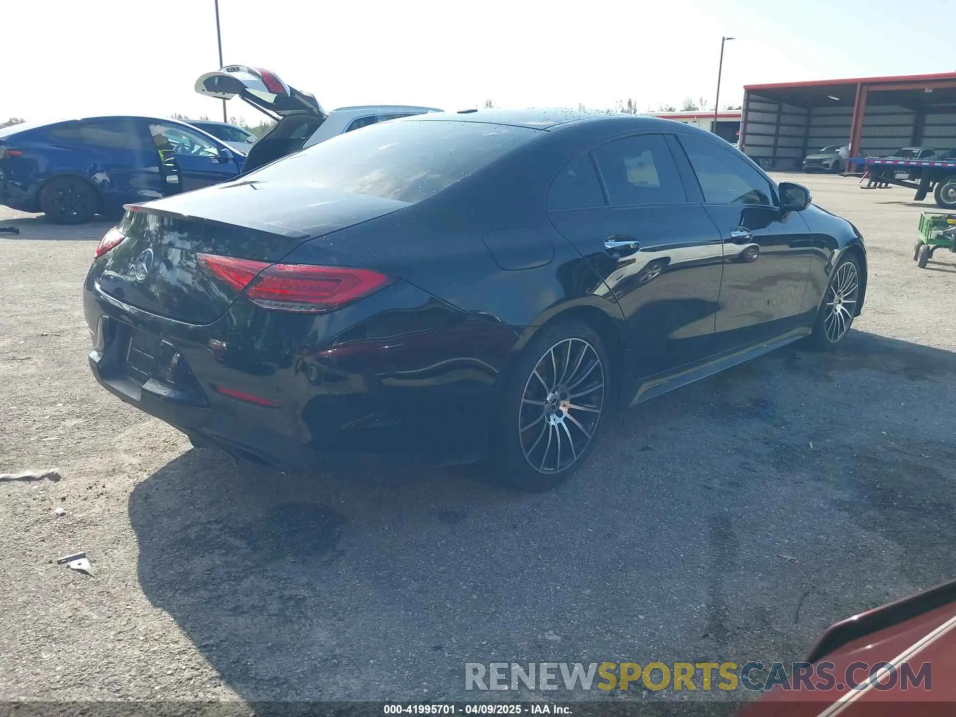 4 fotografías del automóvil dañado WDD2J5KB5KA041082 MERCEDES-BENZ CLS 450 2019