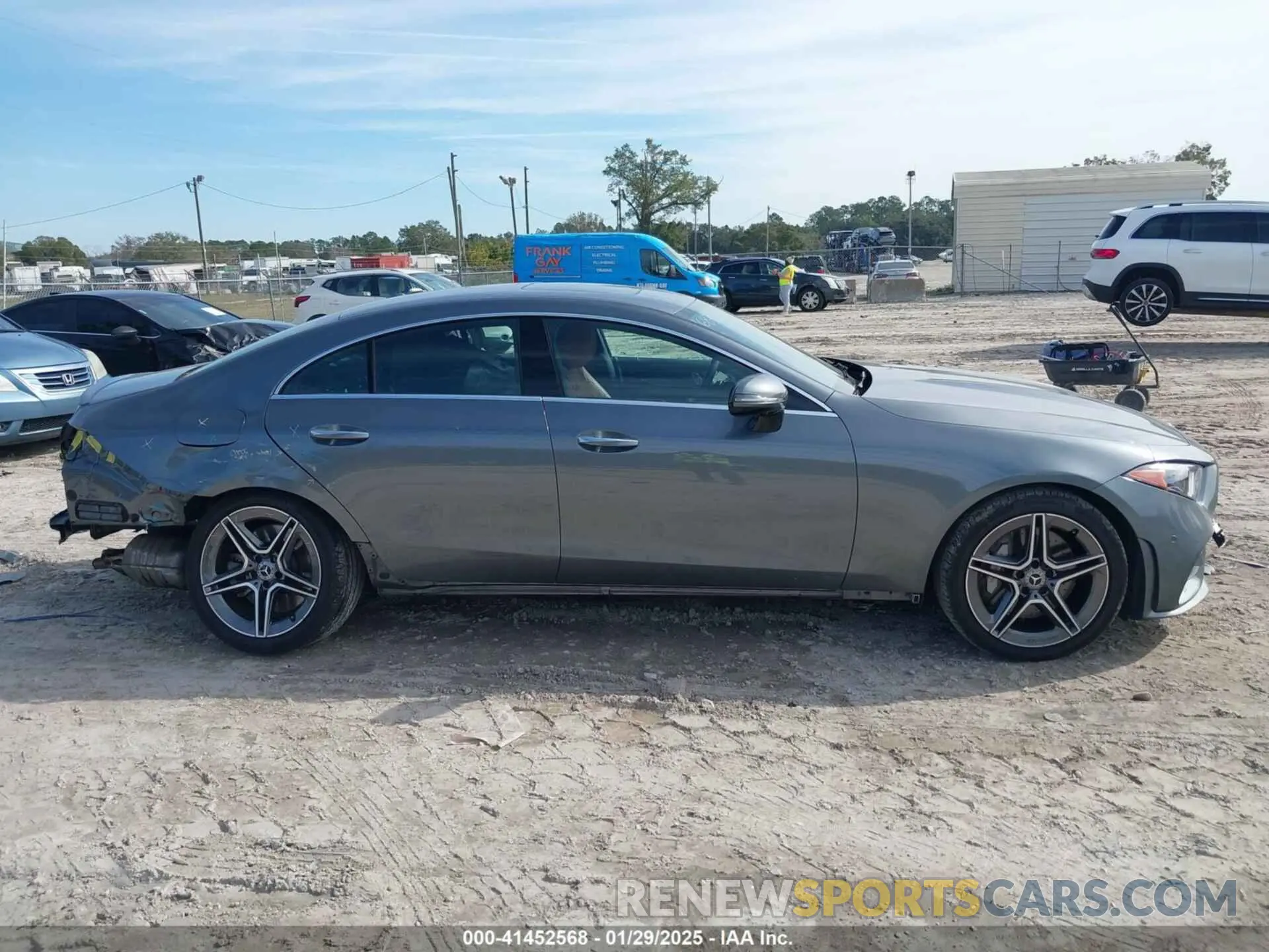 14 fotografías del automóvil dañado W1K2J5KB6LA071466 MERCEDES-BENZ CLS 450 2020
