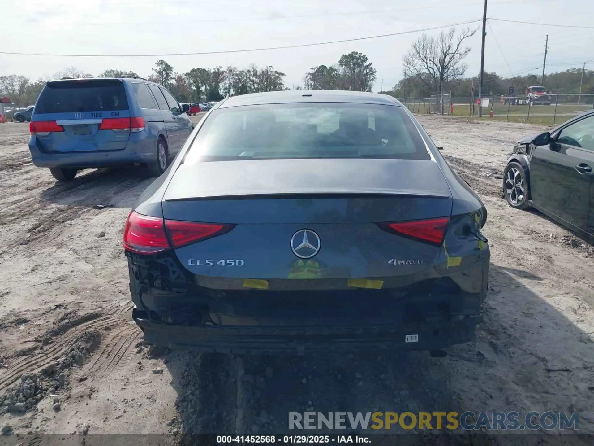 17 fotografías del automóvil dañado W1K2J5KB6LA071466 MERCEDES-BENZ CLS 450 2020