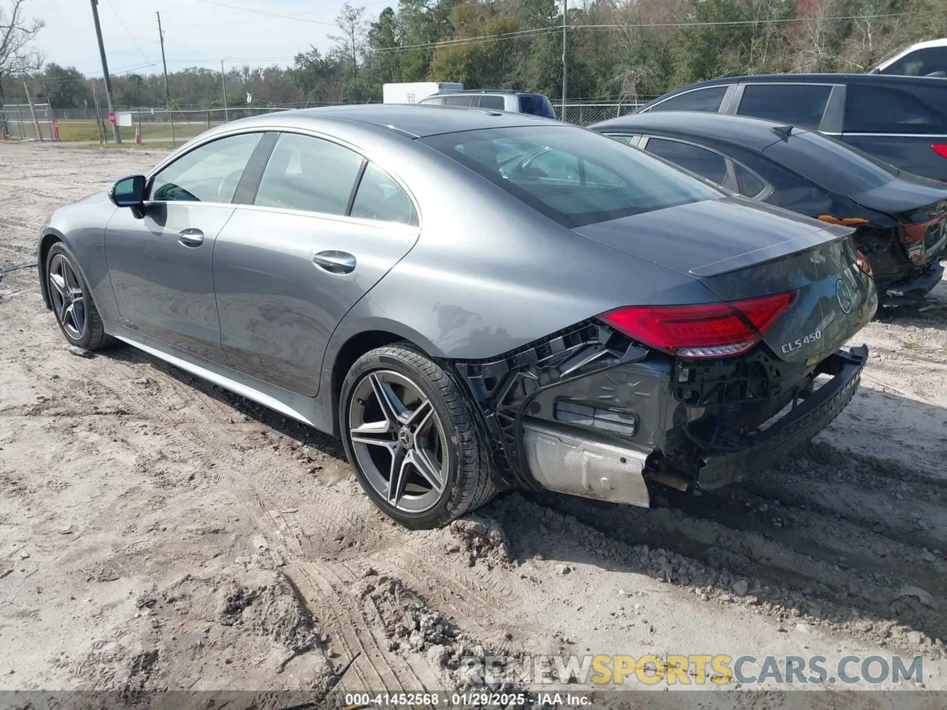 3 fotografías del automóvil dañado W1K2J5KB6LA071466 MERCEDES-BENZ CLS 450 2020