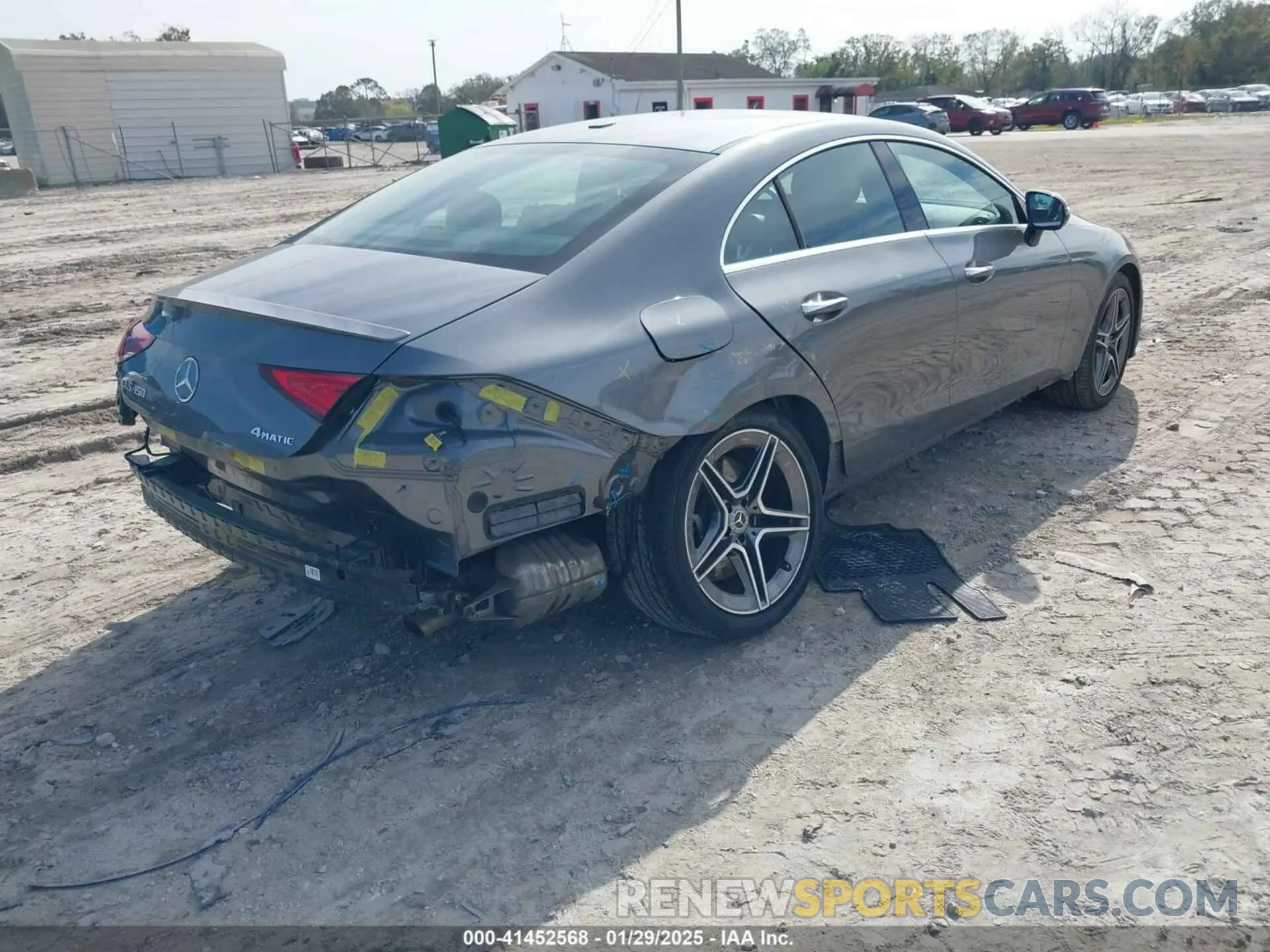 4 fotografías del automóvil dañado W1K2J5KB6LA071466 MERCEDES-BENZ CLS 450 2020