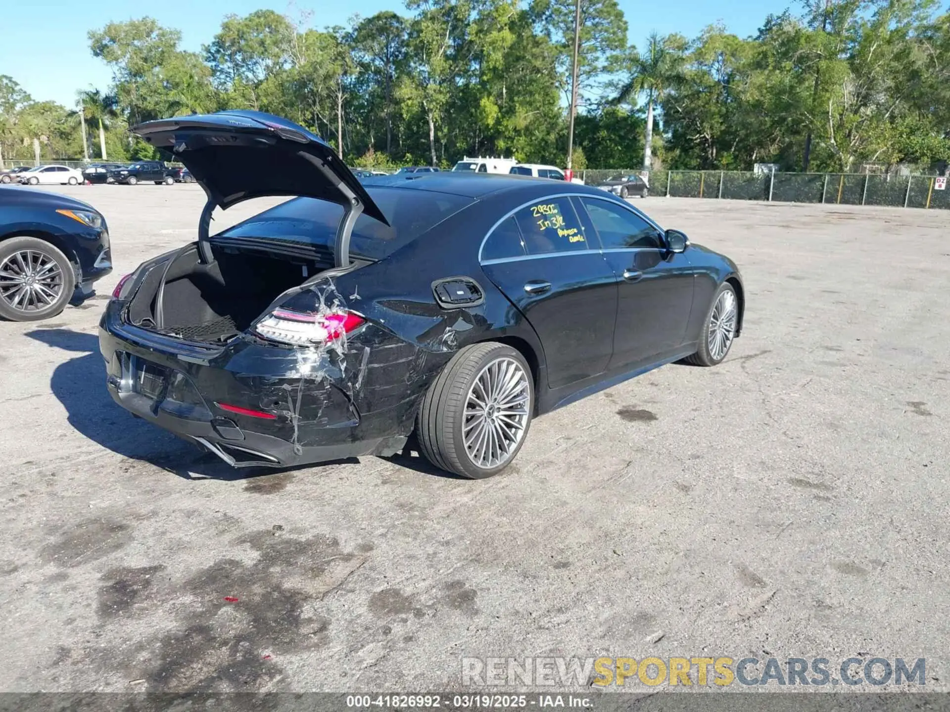 4 fotografías del automóvil dañado W1K2J5KB1PA118554 MERCEDES-BENZ CLS 450 COUPE 2023
