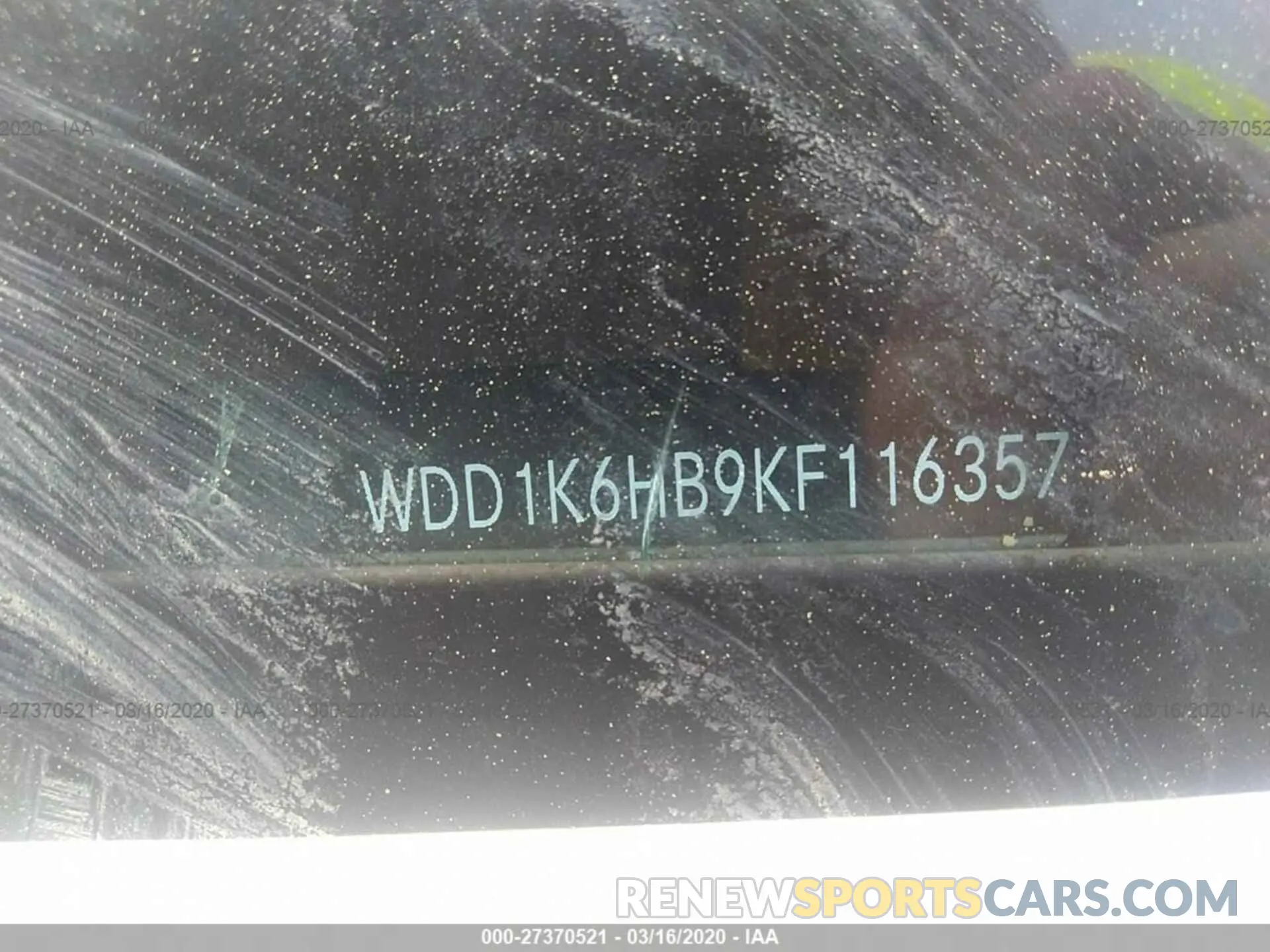 9 fotografías del automóvil dañado WDD1K6HB9KF116357 MERCEDES-BENZ E 2019