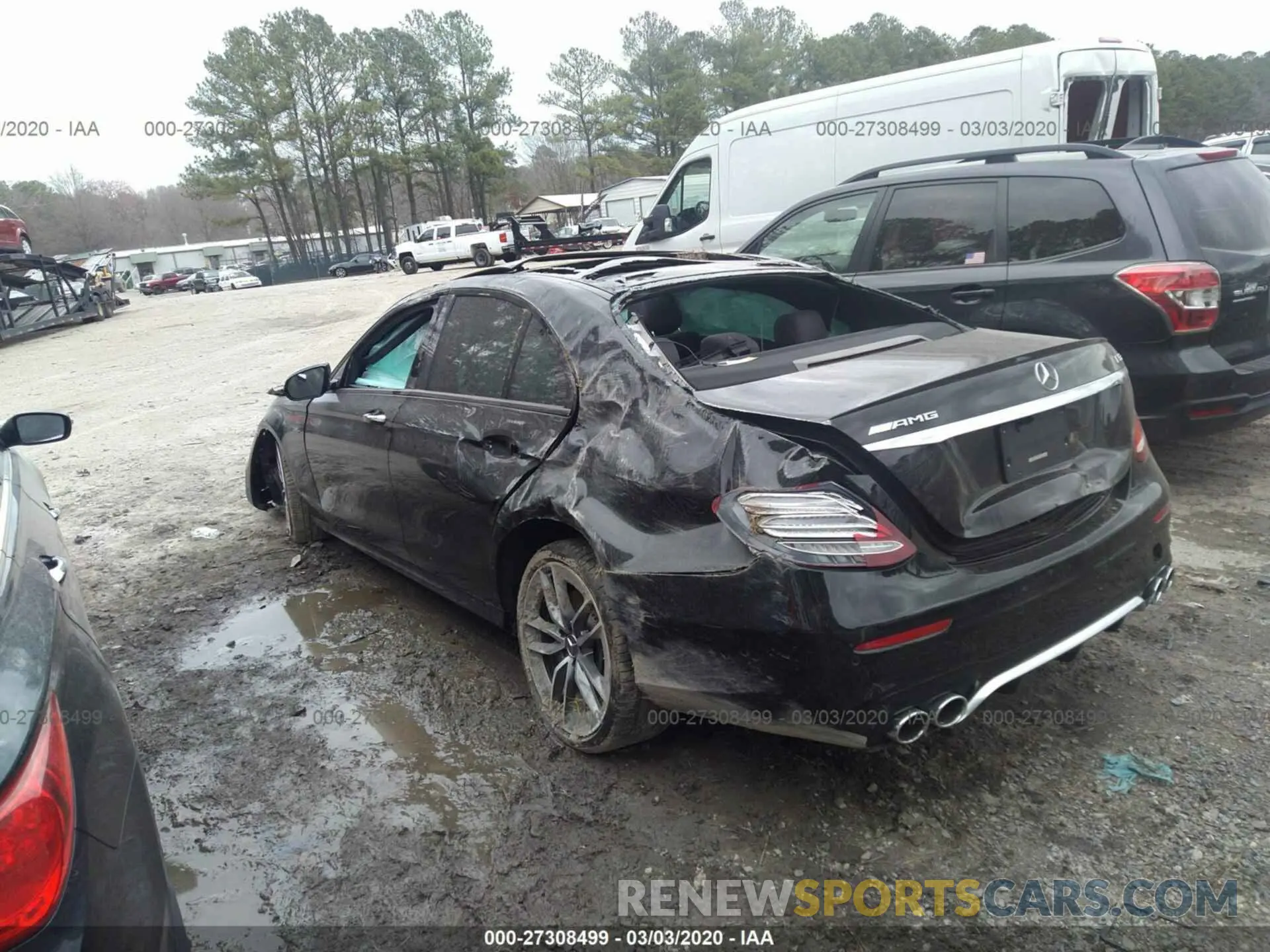 3 fotografías del automóvil dañado WDDZF6BB7KA633010 MERCEDES-BENZ E 2019