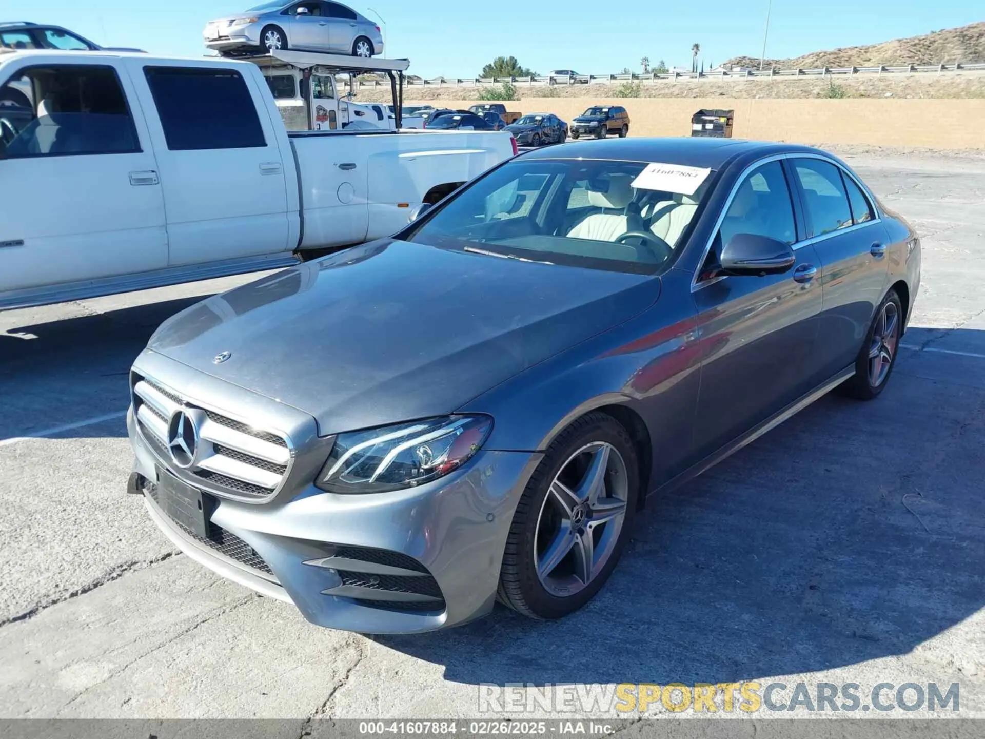 2 fotografías del automóvil dañado WDDZF4JB0KA548693 MERCEDES-BENZ E 300 2019