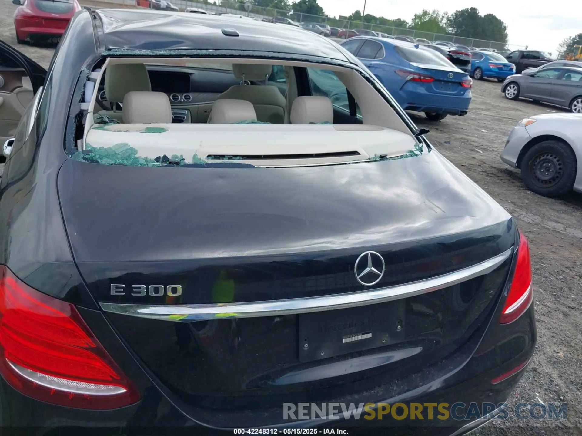 6 fotografías del automóvil dañado WDDZF4JB1KA580990 MERCEDES-BENZ E 300 2019