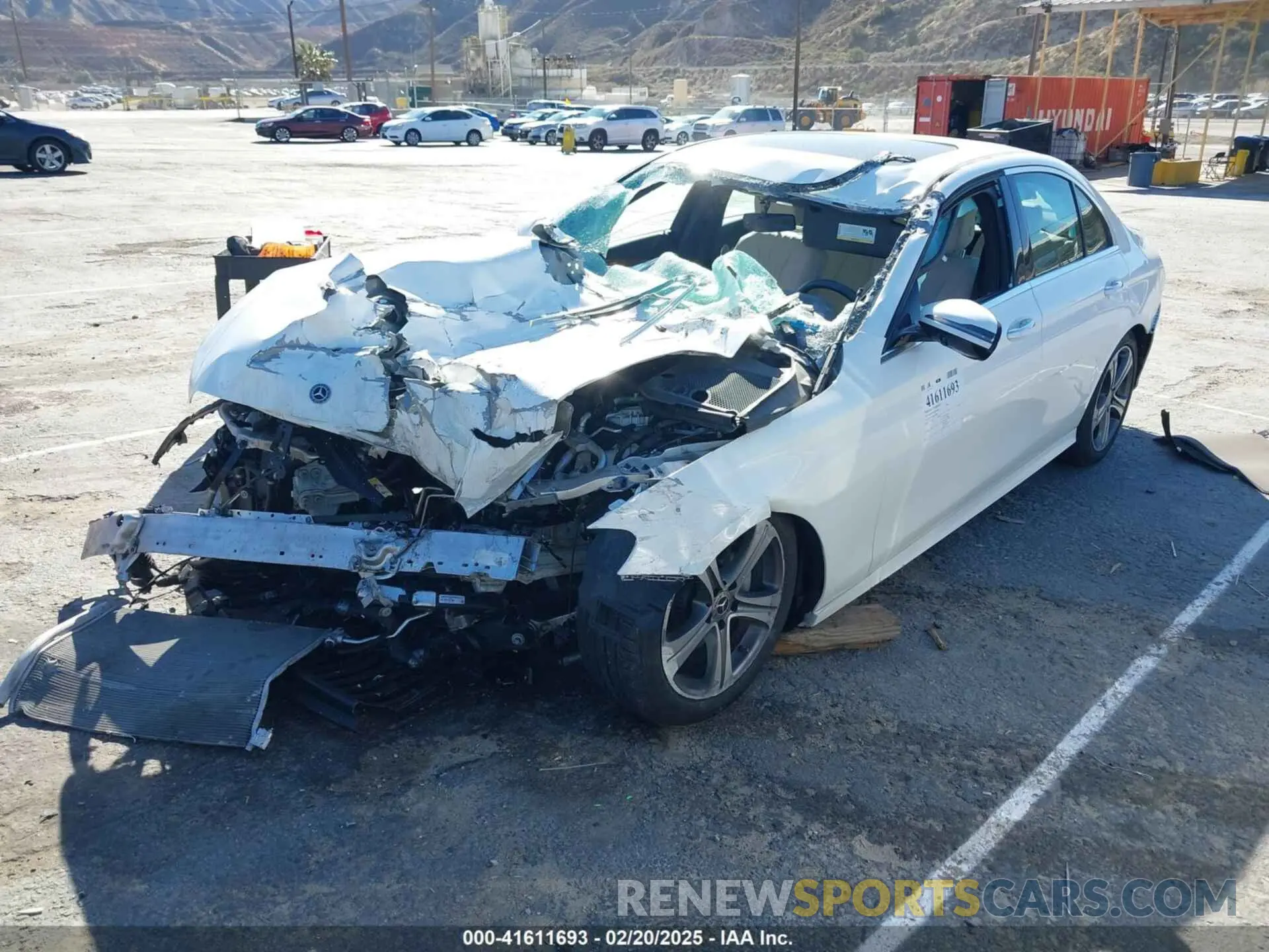 2 fotografías del automóvil dañado WDDZF4JB8KA505980 MERCEDES-BENZ E 300 2019