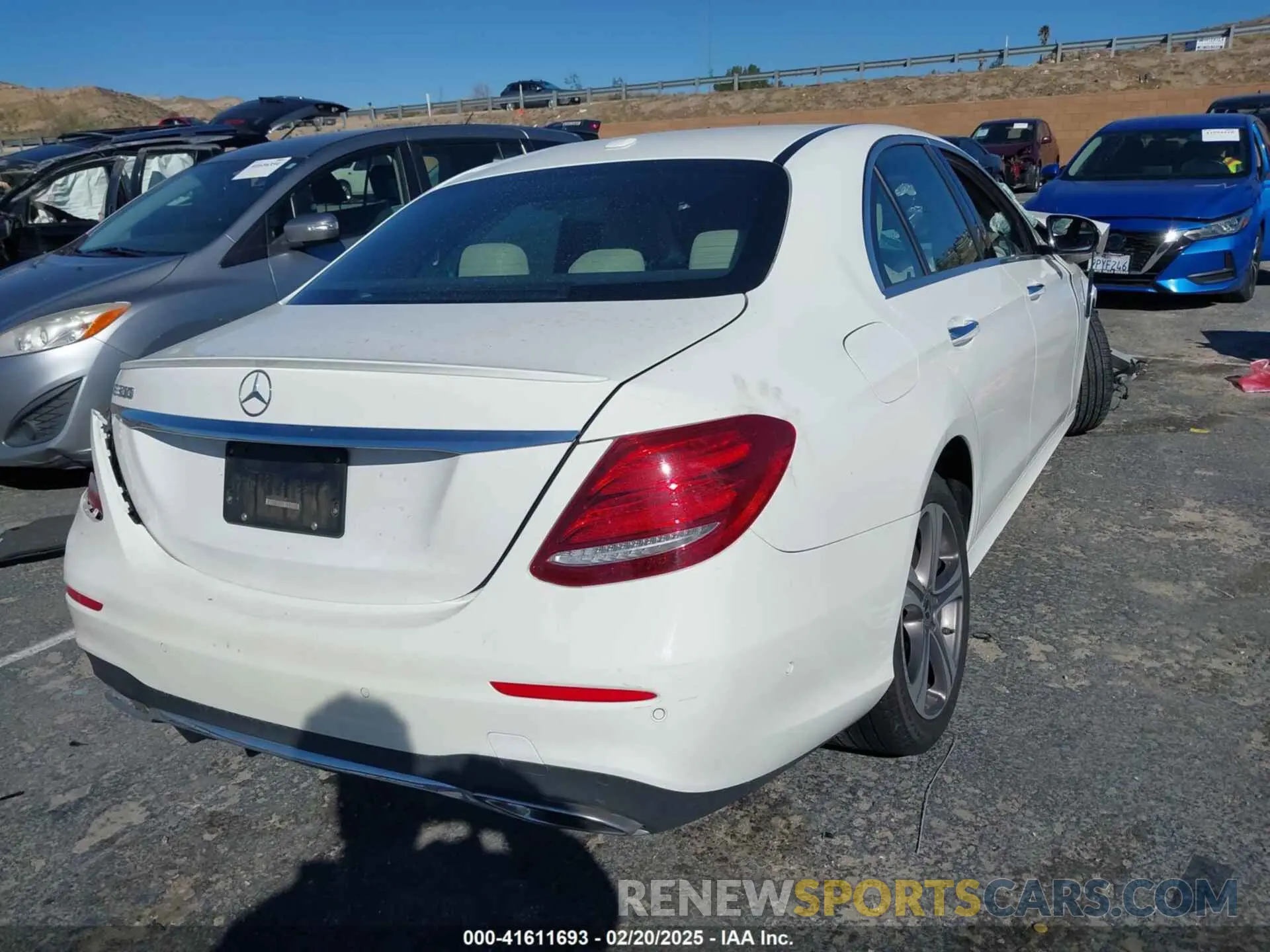 4 fotografías del automóvil dañado WDDZF4JB8KA505980 MERCEDES-BENZ E 300 2019