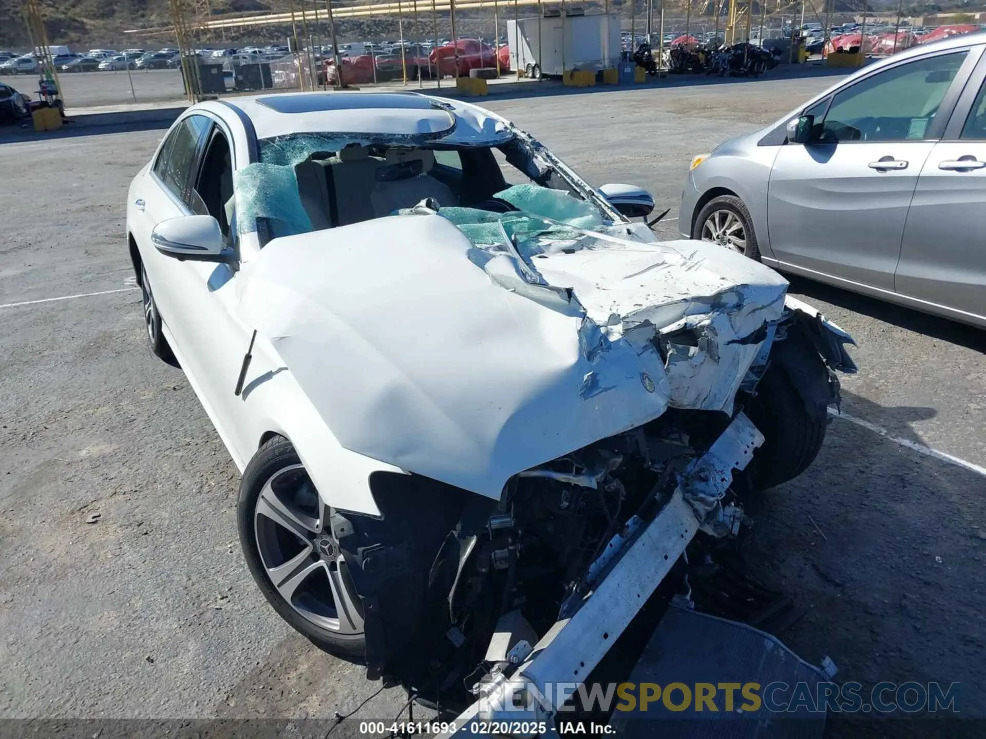 6 fotografías del automóvil dañado WDDZF4JB8KA505980 MERCEDES-BENZ E 300 2019