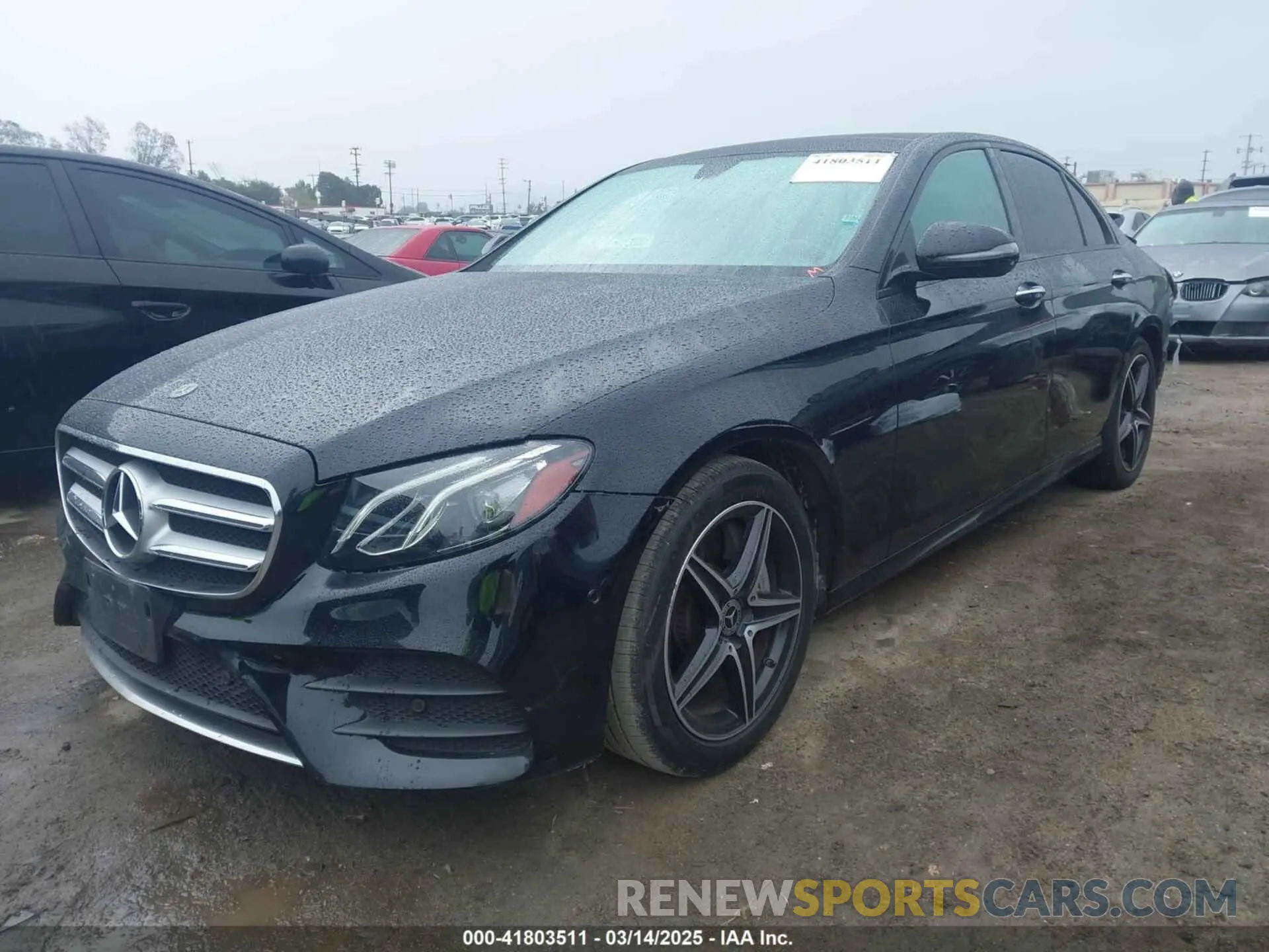 2 fotografías del automóvil dañado WDDZF4JB8KA526831 MERCEDES-BENZ E 300 2019