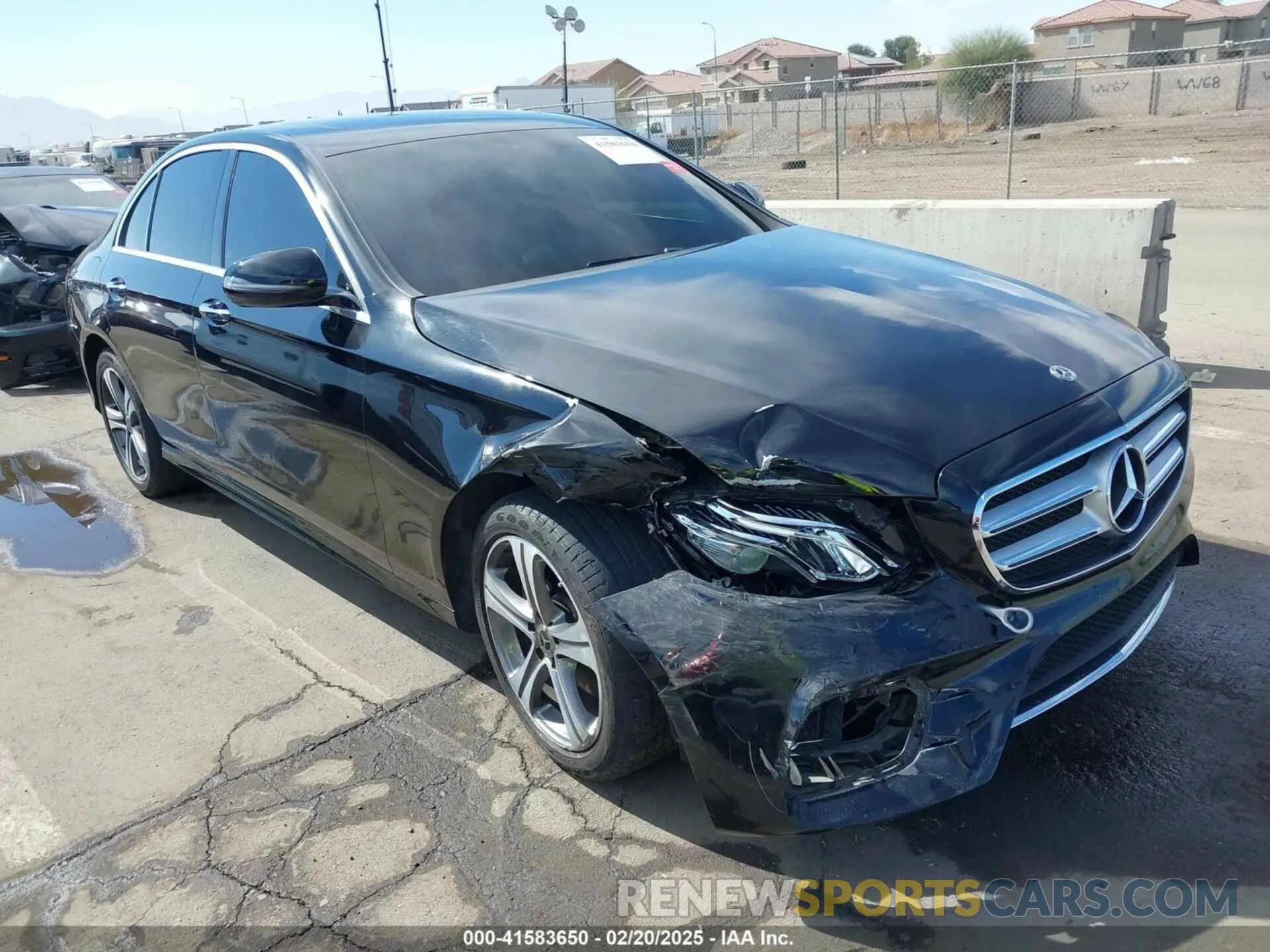 1 fotografías del automóvil dañado WDDZF4JBXKA549463 MERCEDES-BENZ E 300 2019