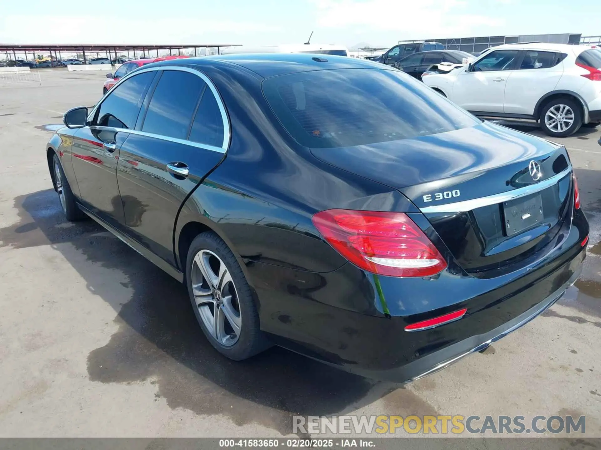 3 fotografías del automóvil dañado WDDZF4JBXKA549463 MERCEDES-BENZ E 300 2019