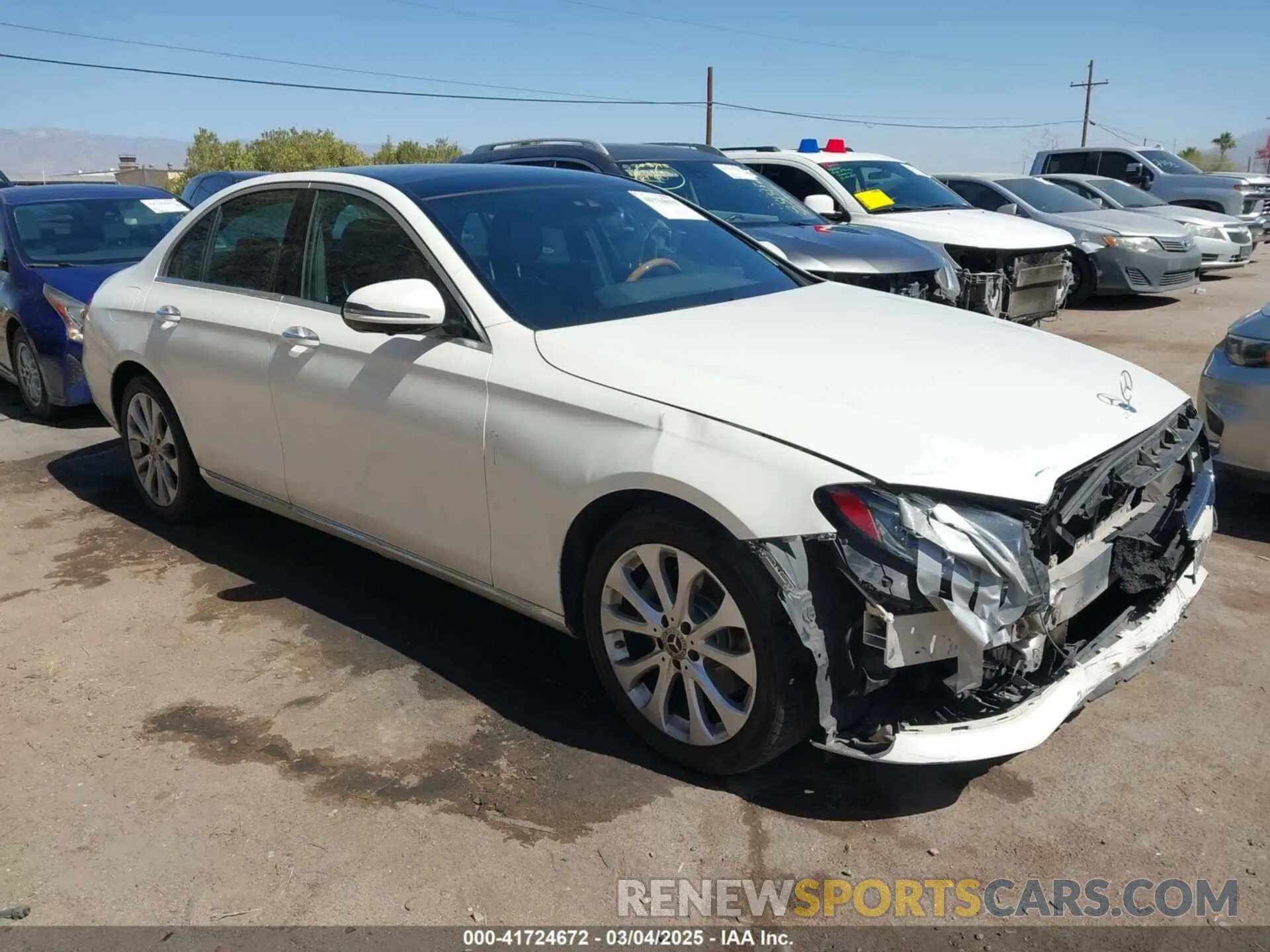 1 fotografías del automóvil dañado WDDZF4JBXKA597397 MERCEDES-BENZ E 300 2019