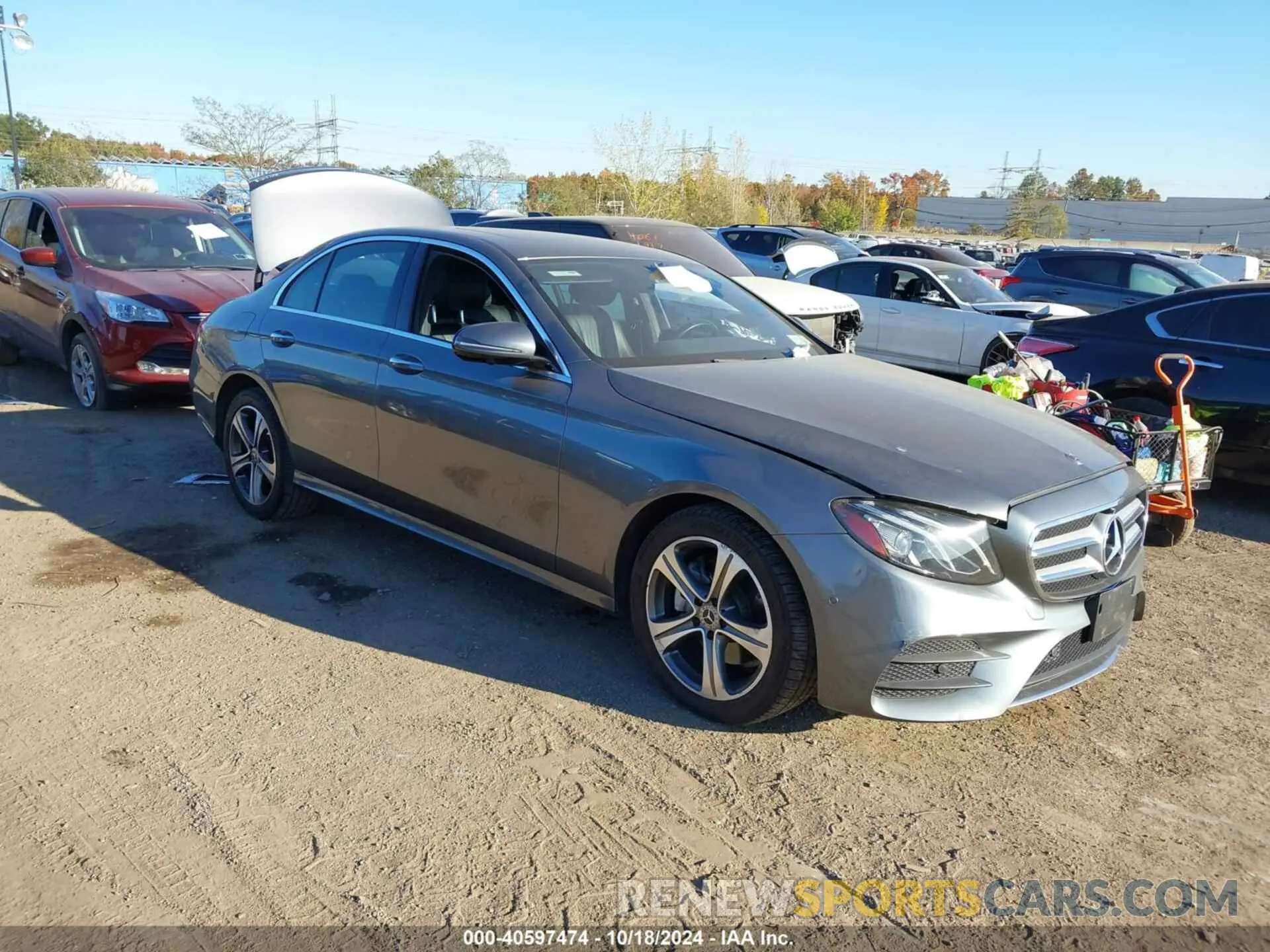 1 fotografías del automóvil dañado WDDZF4KB0KA512713 MERCEDES-BENZ E 300 2019