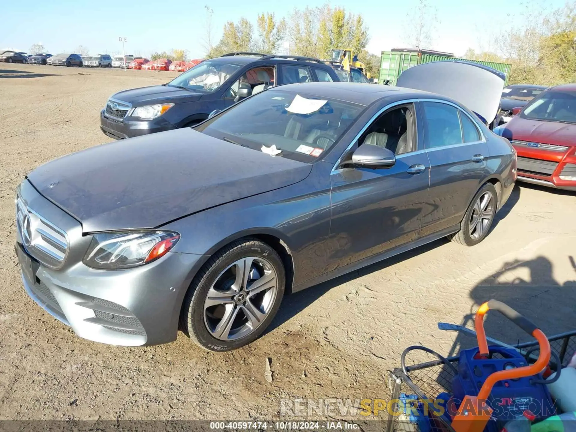 2 fotografías del automóvil dañado WDDZF4KB0KA512713 MERCEDES-BENZ E 300 2019