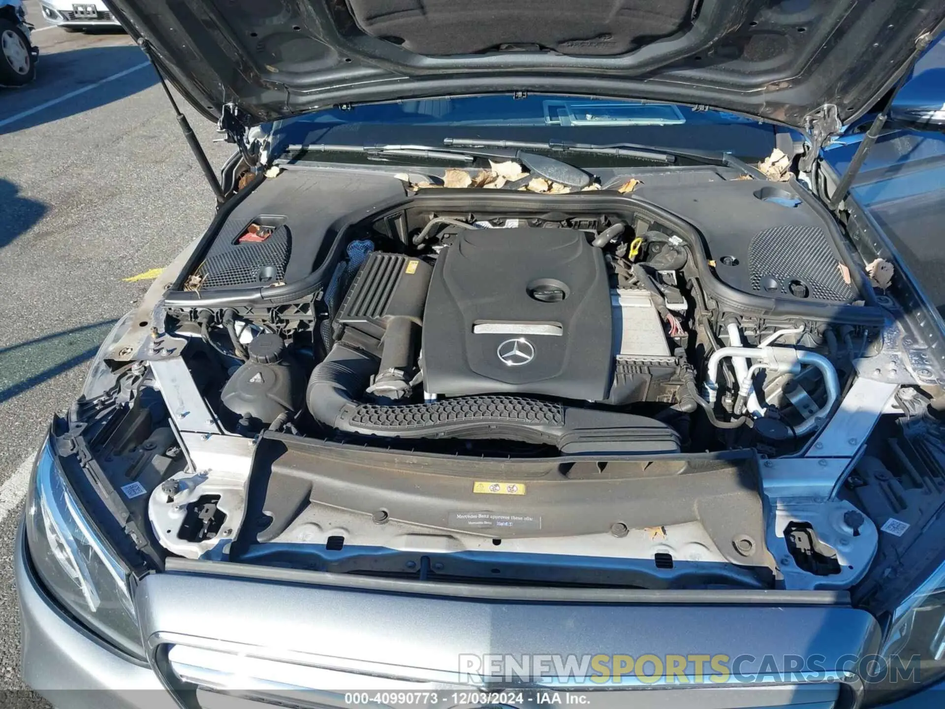 10 fotografías del automóvil dañado WDDZF4KB0KA533304 MERCEDES-BENZ E 300 2019