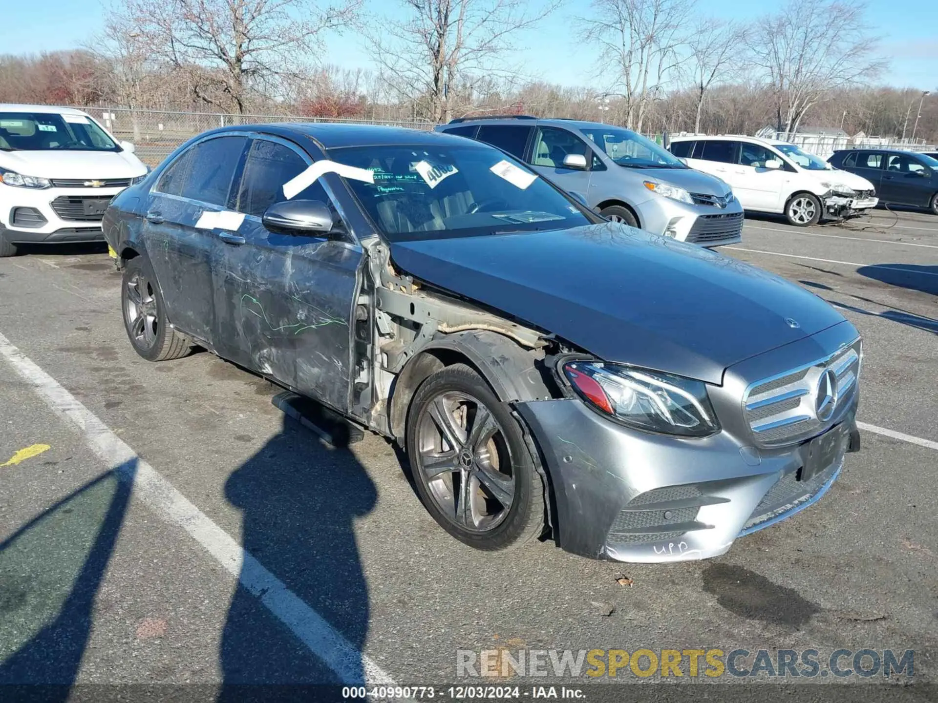 6 fotografías del automóvil dañado WDDZF4KB0KA533304 MERCEDES-BENZ E 300 2019