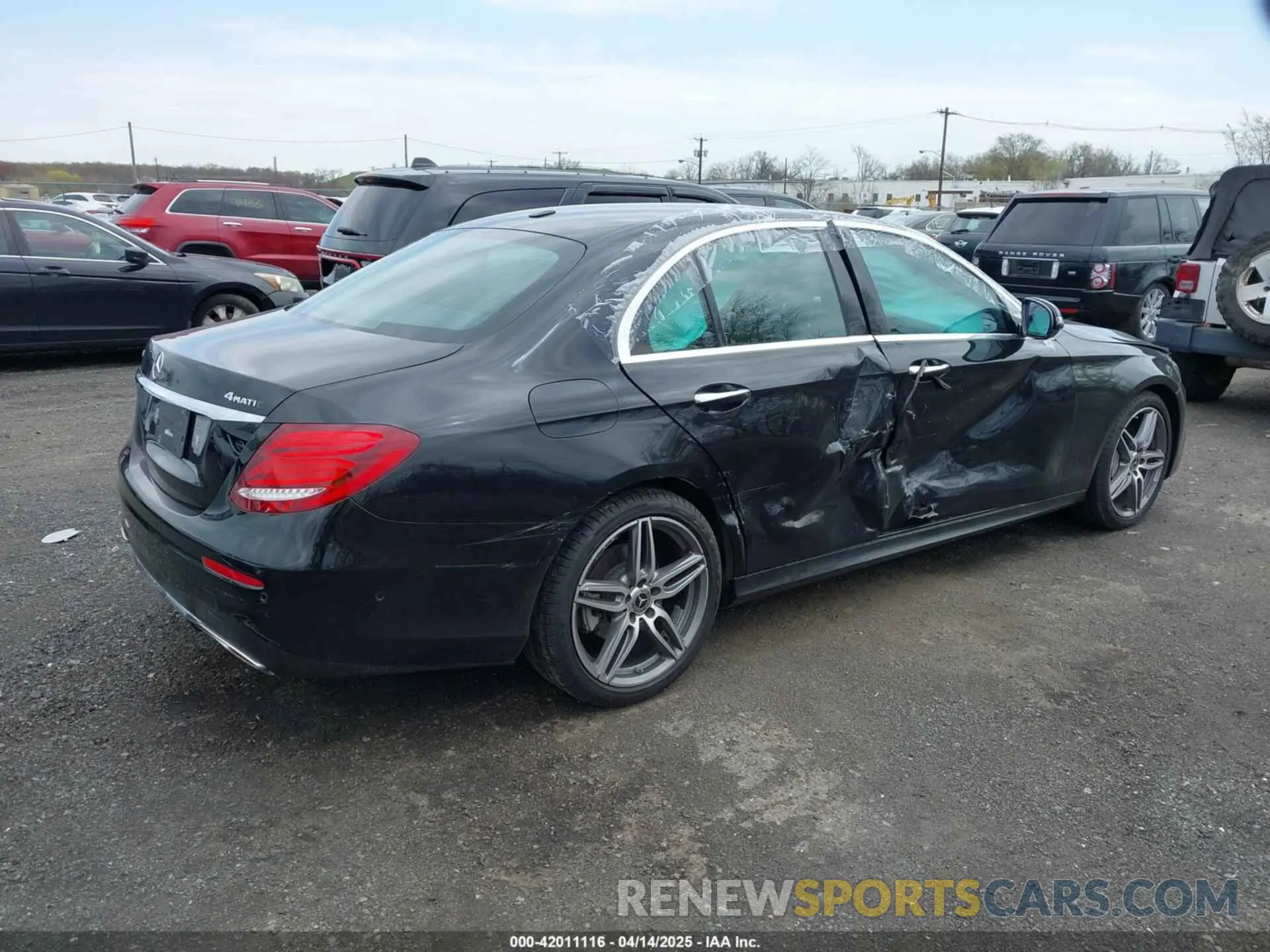4 fotografías del automóvil dañado WDDZF4KB0KA545145 MERCEDES-BENZ E 300 2019