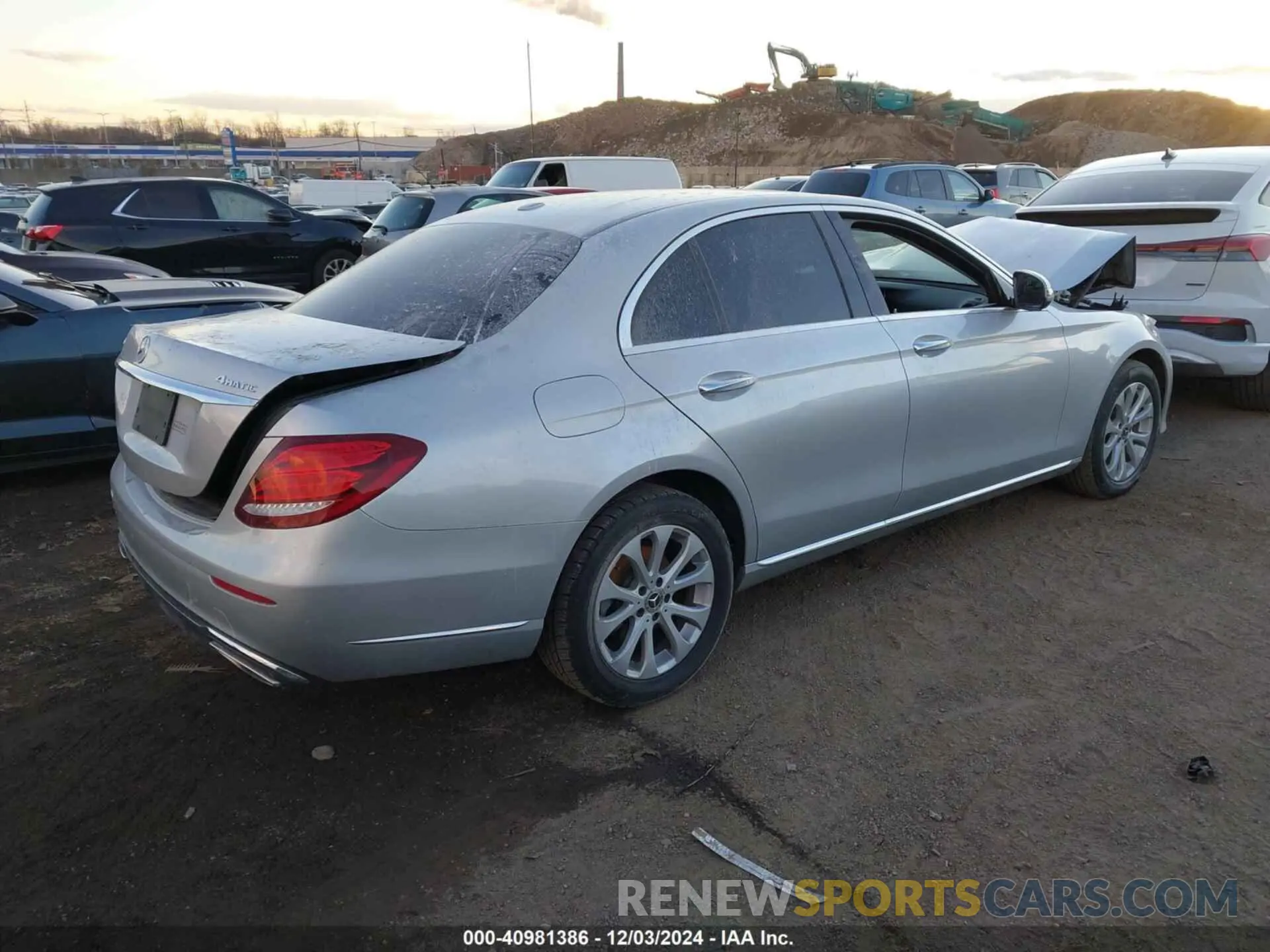 4 fotografías del automóvil dañado WDDZF4KB0KA547798 MERCEDES-BENZ E 300 2019