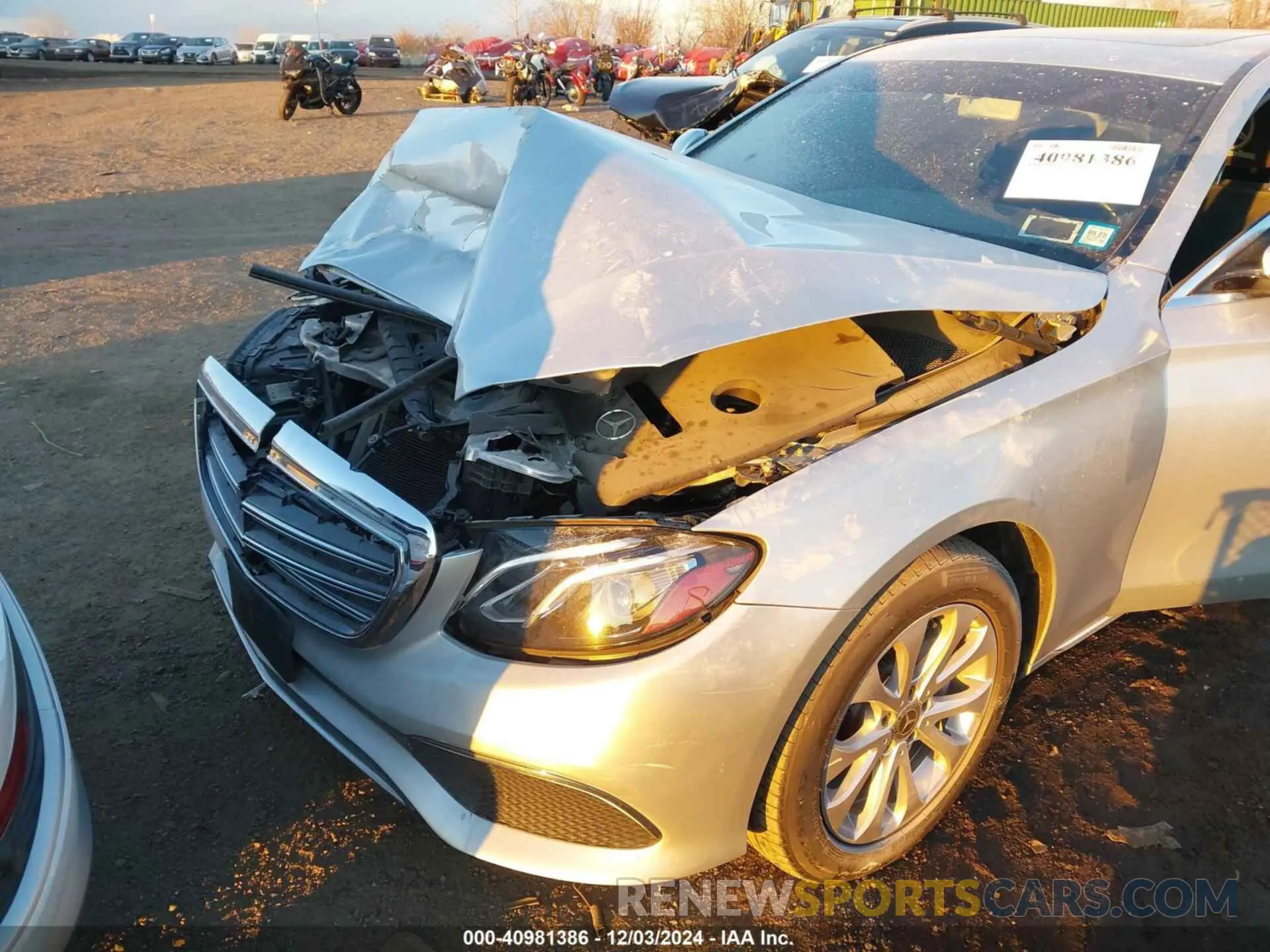 6 fotografías del automóvil dañado WDDZF4KB0KA547798 MERCEDES-BENZ E 300 2019