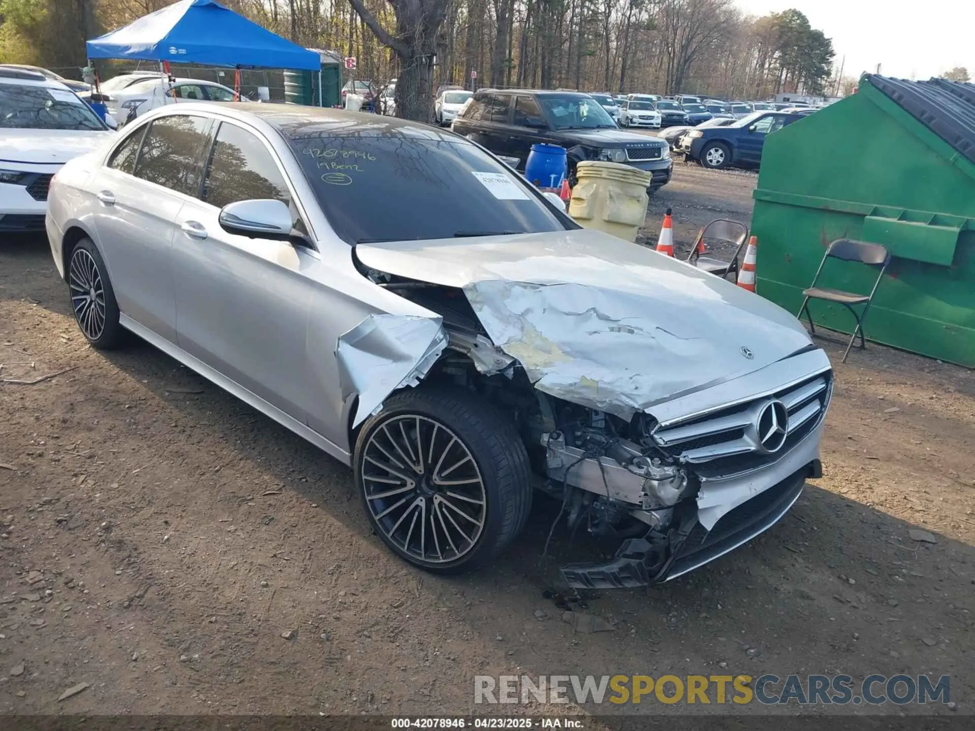 6 fotografías del automóvil dañado WDDZF4KB0KA588433 MERCEDES-BENZ E 300 2019