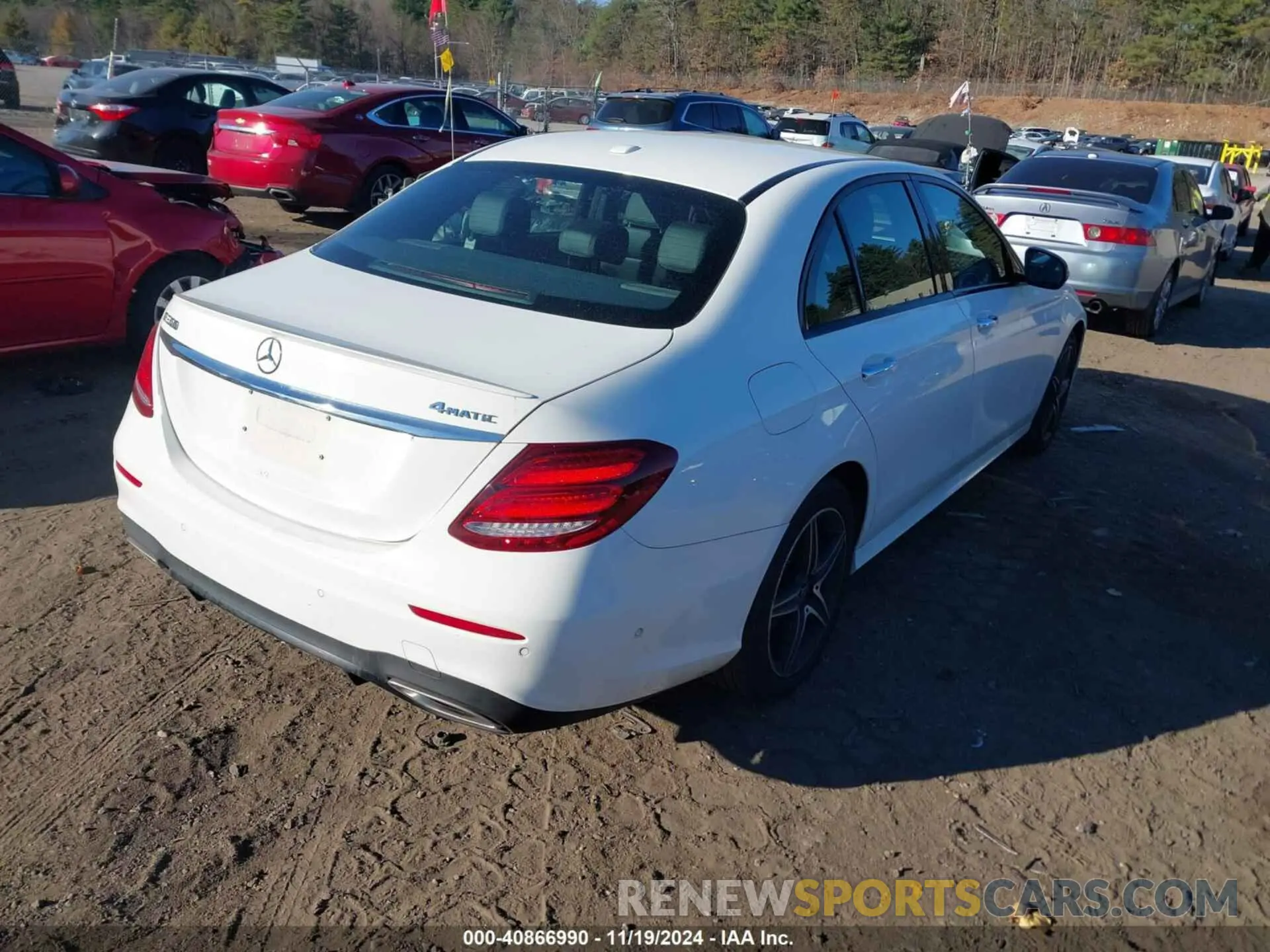 4 fotografías del automóvil dañado WDDZF4KB1KA551388 MERCEDES-BENZ E 300 2019